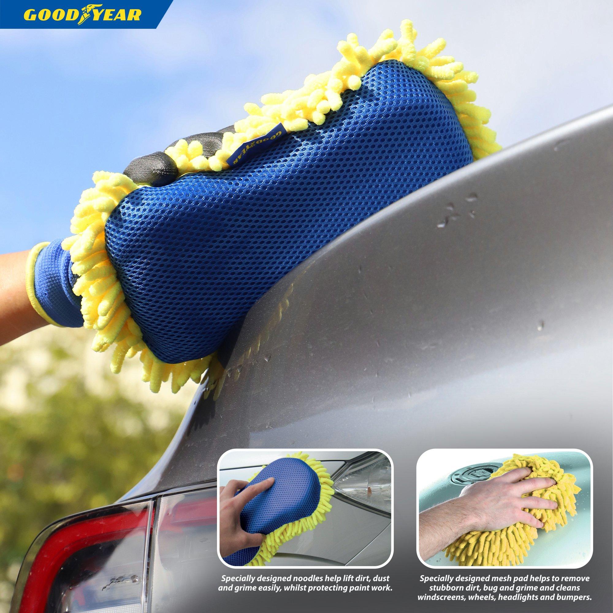 Yellow - Goodyear - Goodyear 2 in 1 NOODLE SPONGE VALET - 8