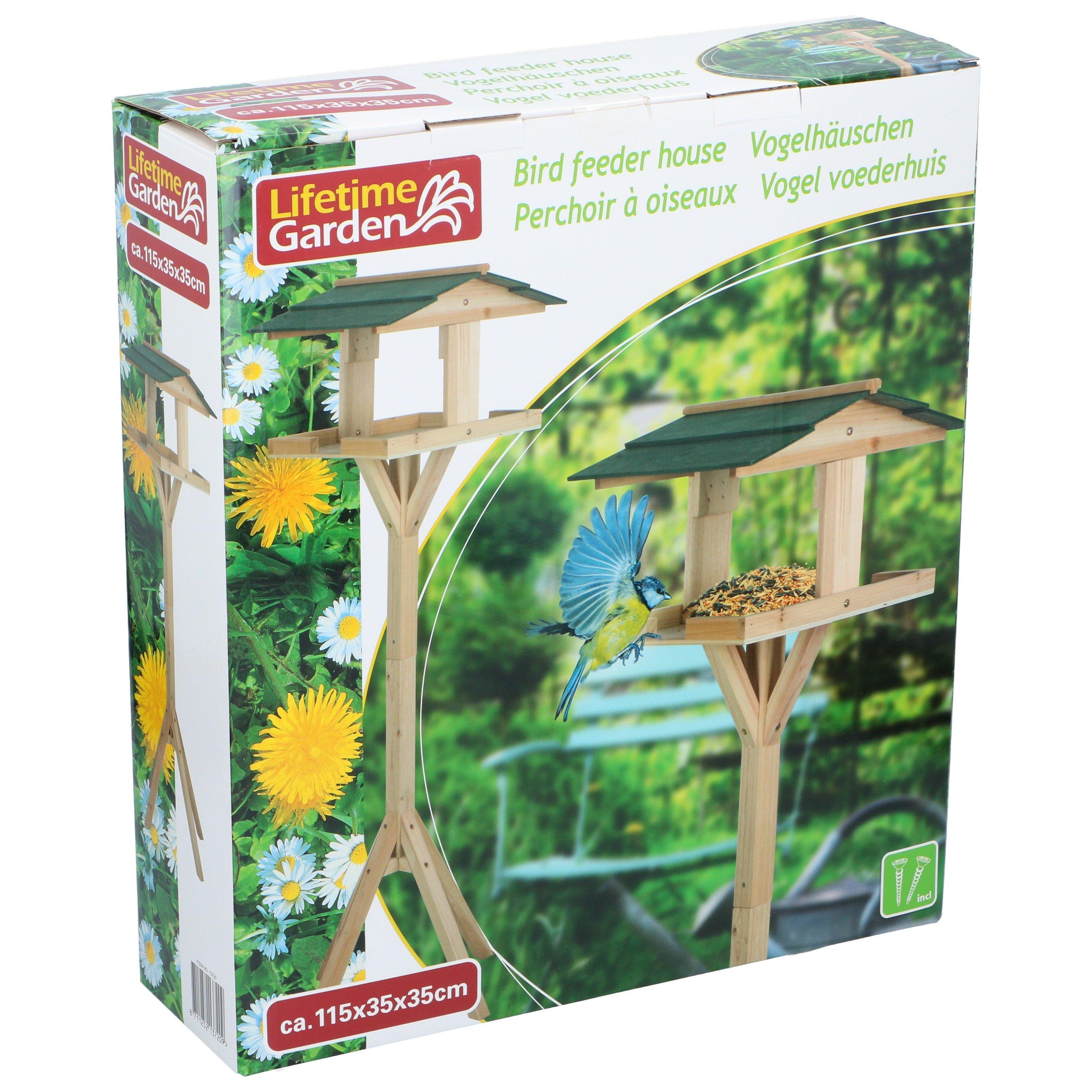 Meerkleurig - Lifetime Garden - Bird House 115x35x35cm - 3
