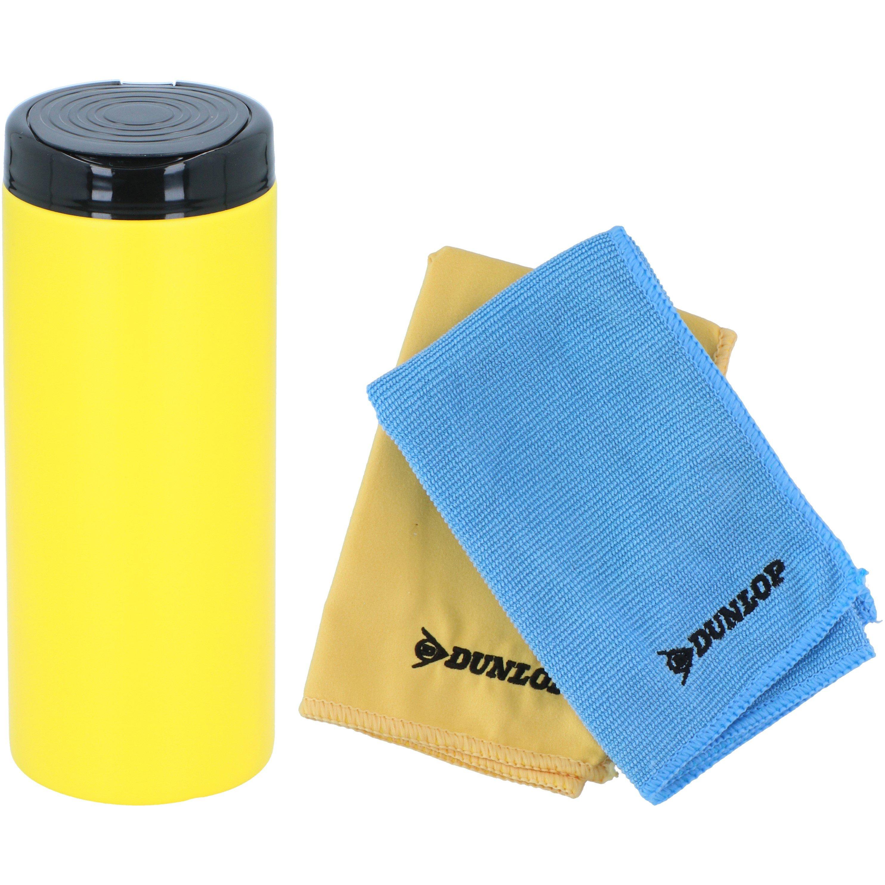 Blue/Gold - Dunlop - Interior Car Cleaning Set - 3