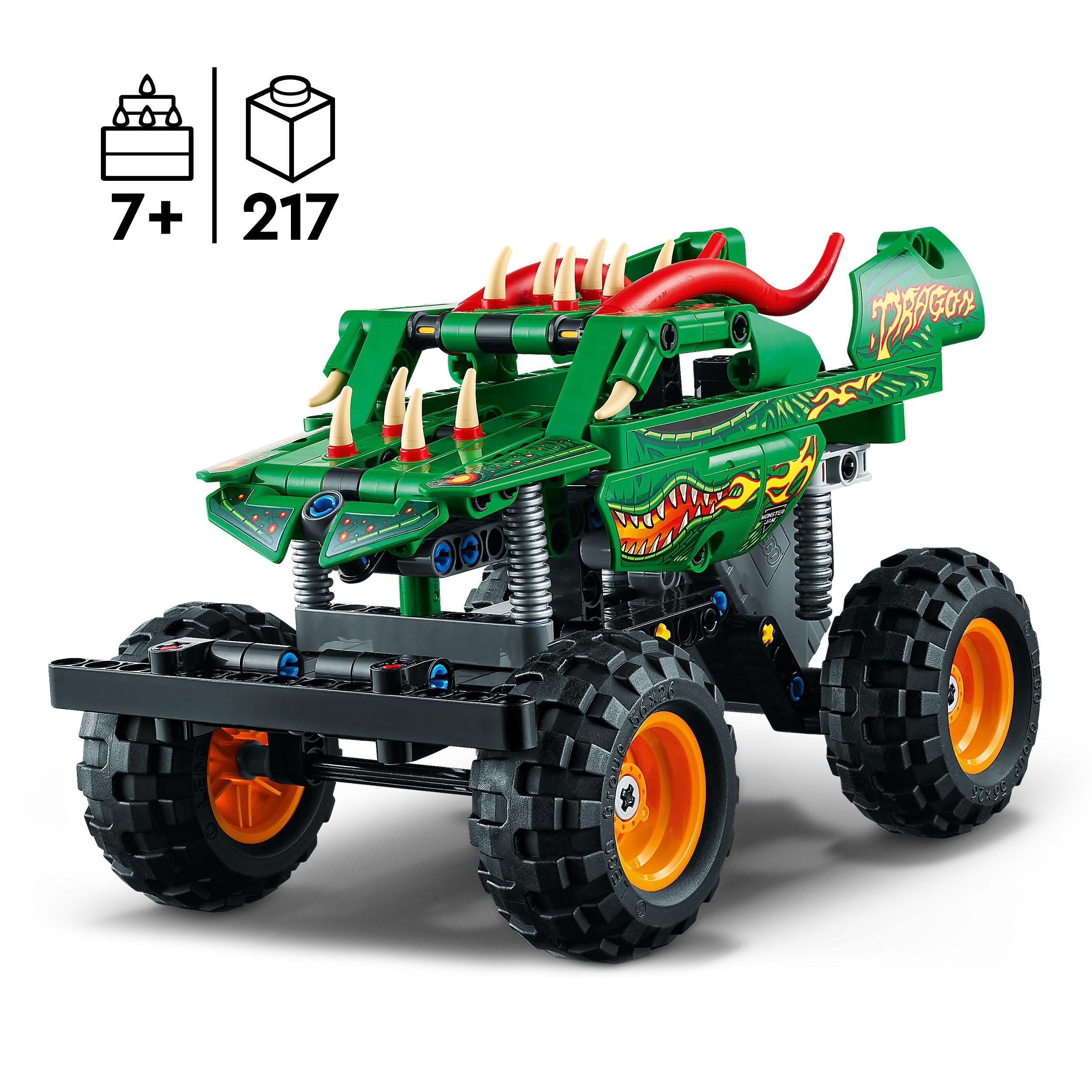 Dragão - LEGO - Technic Monster Jam Dragon 42149 - 3