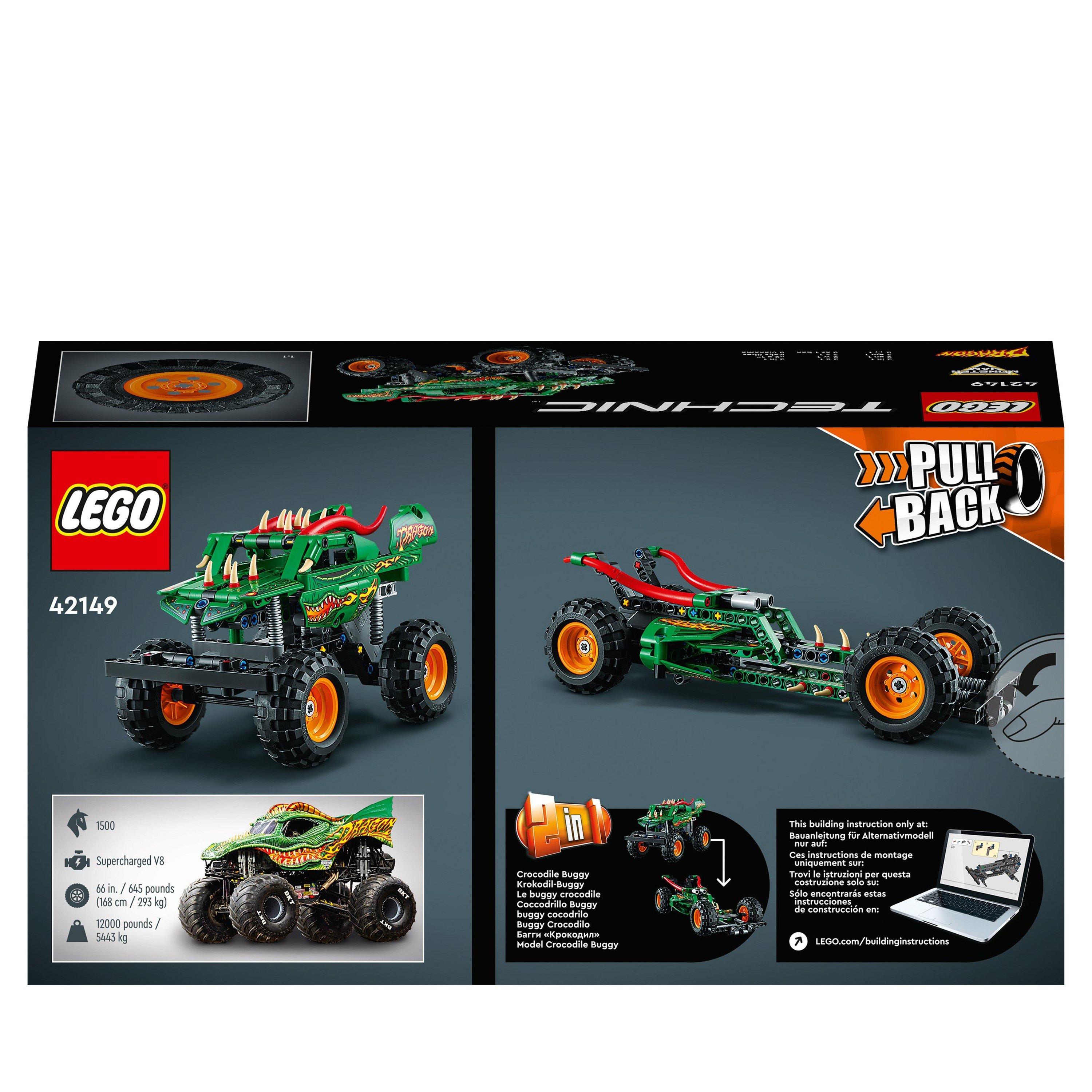 Dragão - LEGO - Technic Monster Jam Dragon 42149 - 6