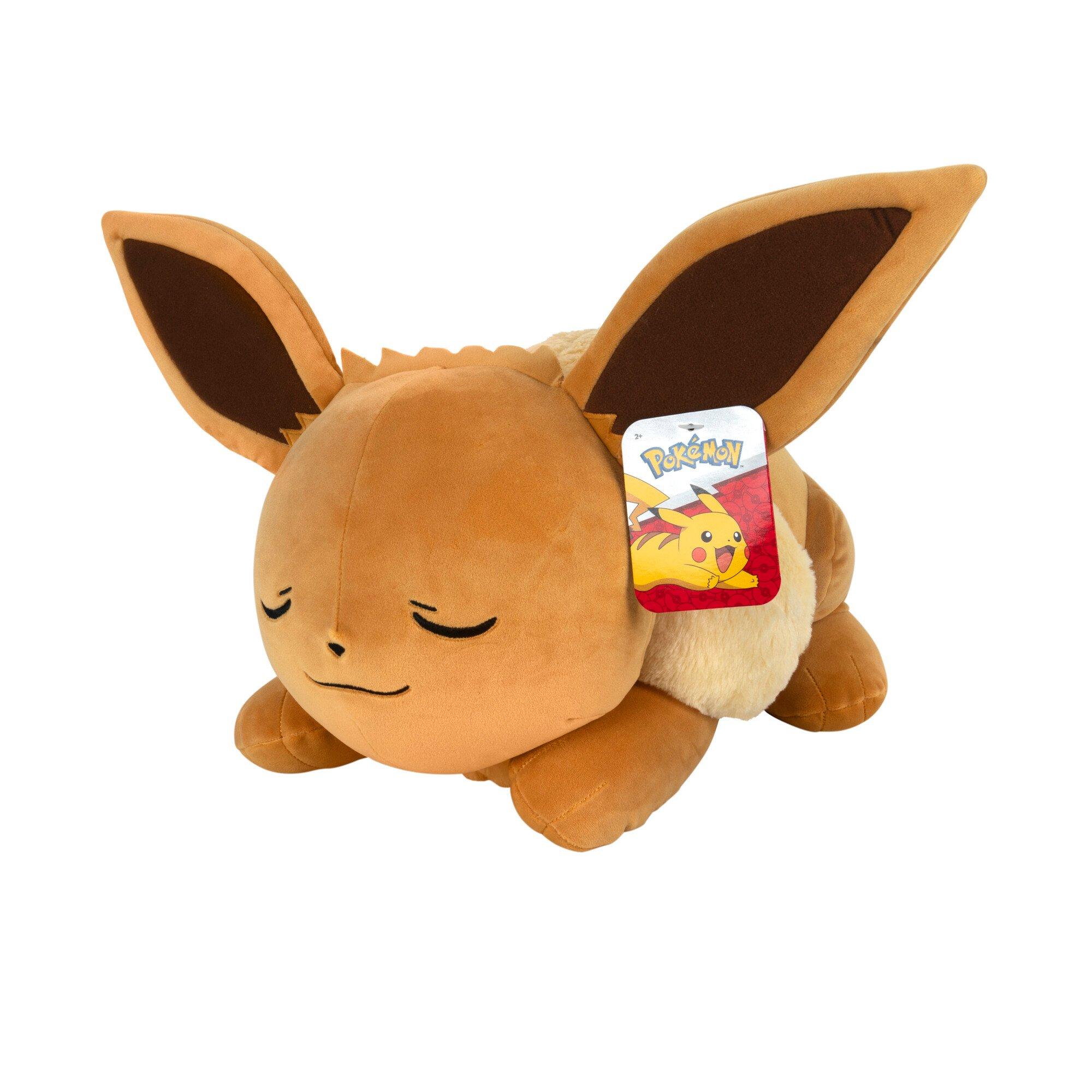 Eevee - Pokemon - Eevee Sleeping Plush - 18 Inch Premium Plush in Sleeping Pose - 1