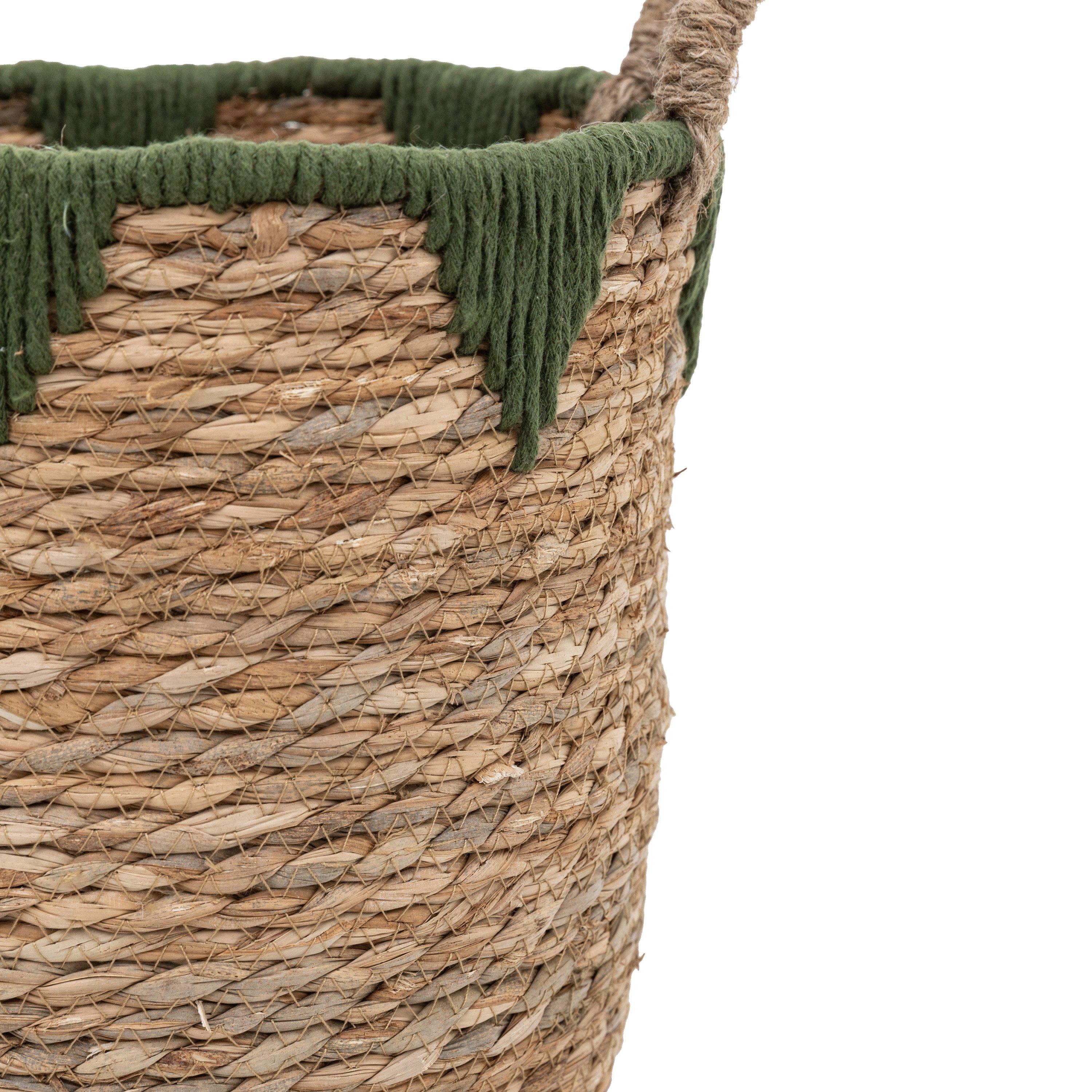 Natural & Green - Gallery - Elgon Baskets Natural & Green (Set of 3) - 3