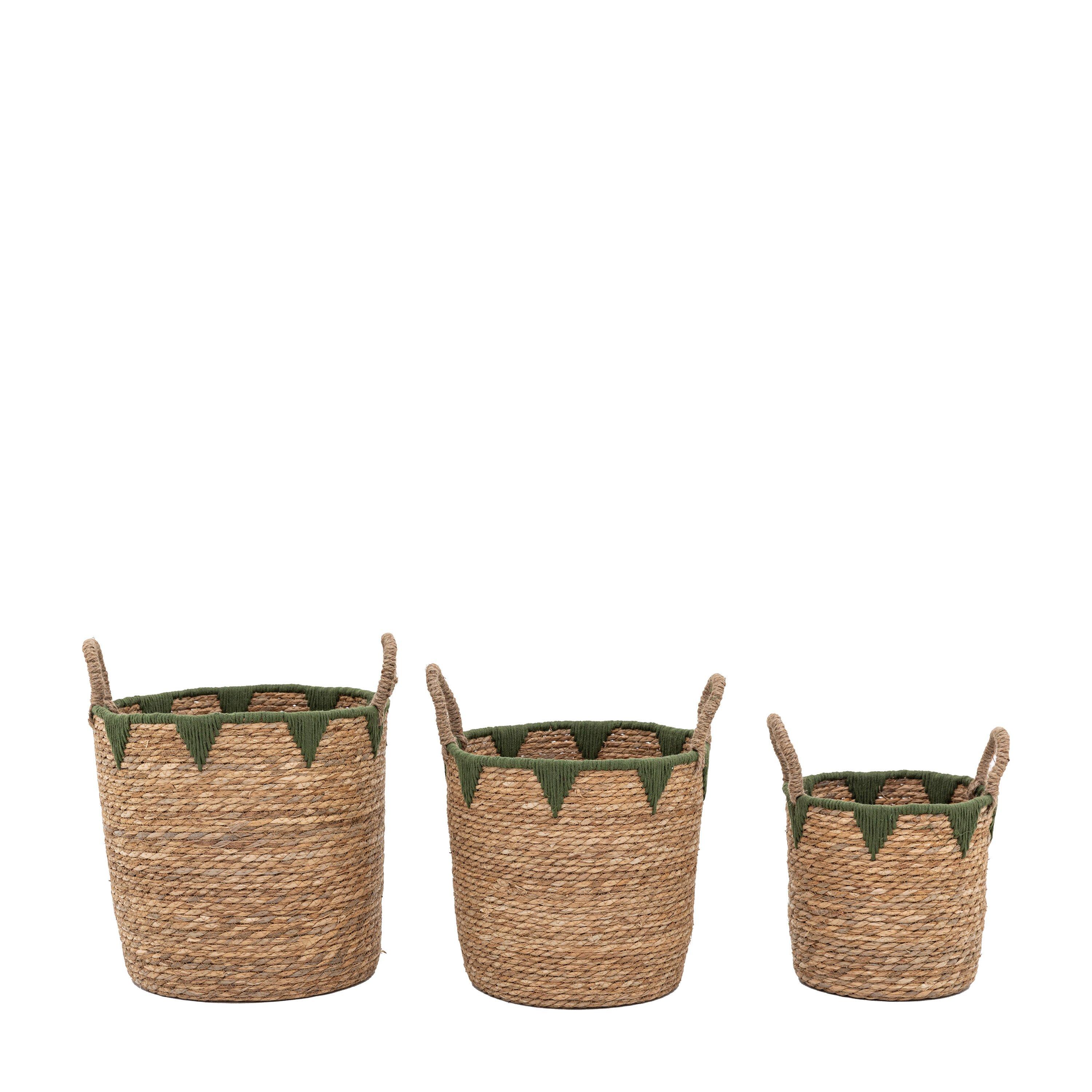 Natural & Green - Gallery - Elgon Baskets Natural & Green (Set of 3) - 4