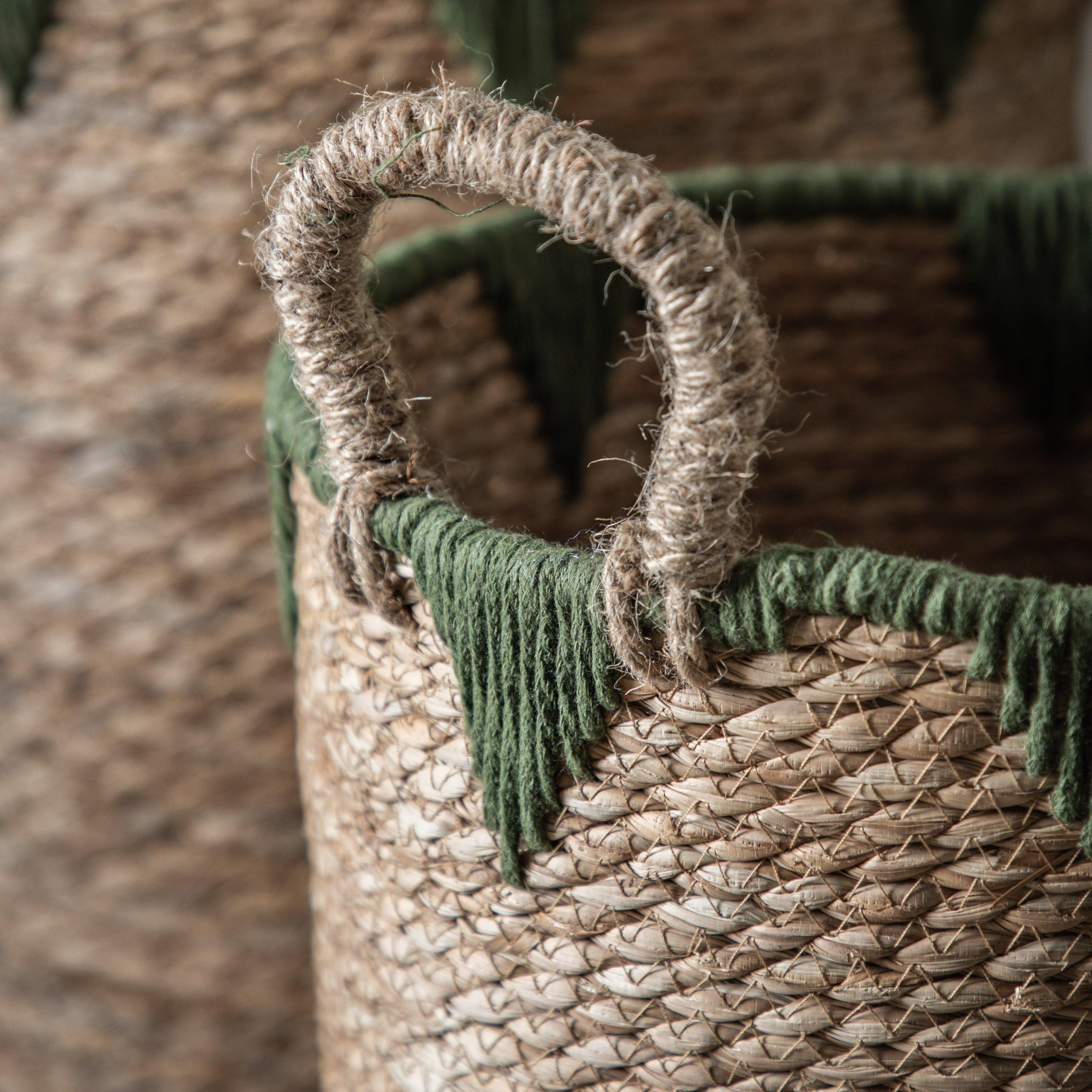 Natural & Green - Gallery - Elgon Baskets Natural & Green (Set of 3) - 5