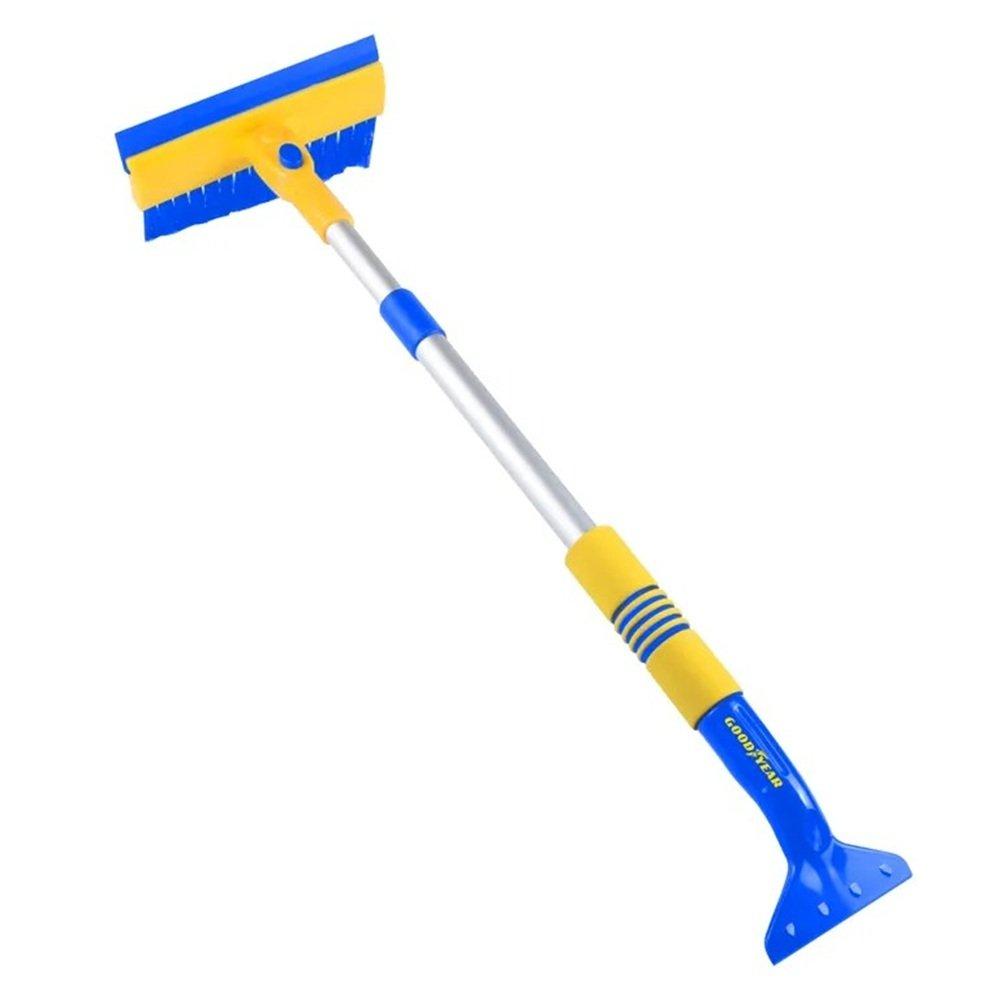 Blå/Gul - Goodyear - Goodyear Telescopic Handle - 2