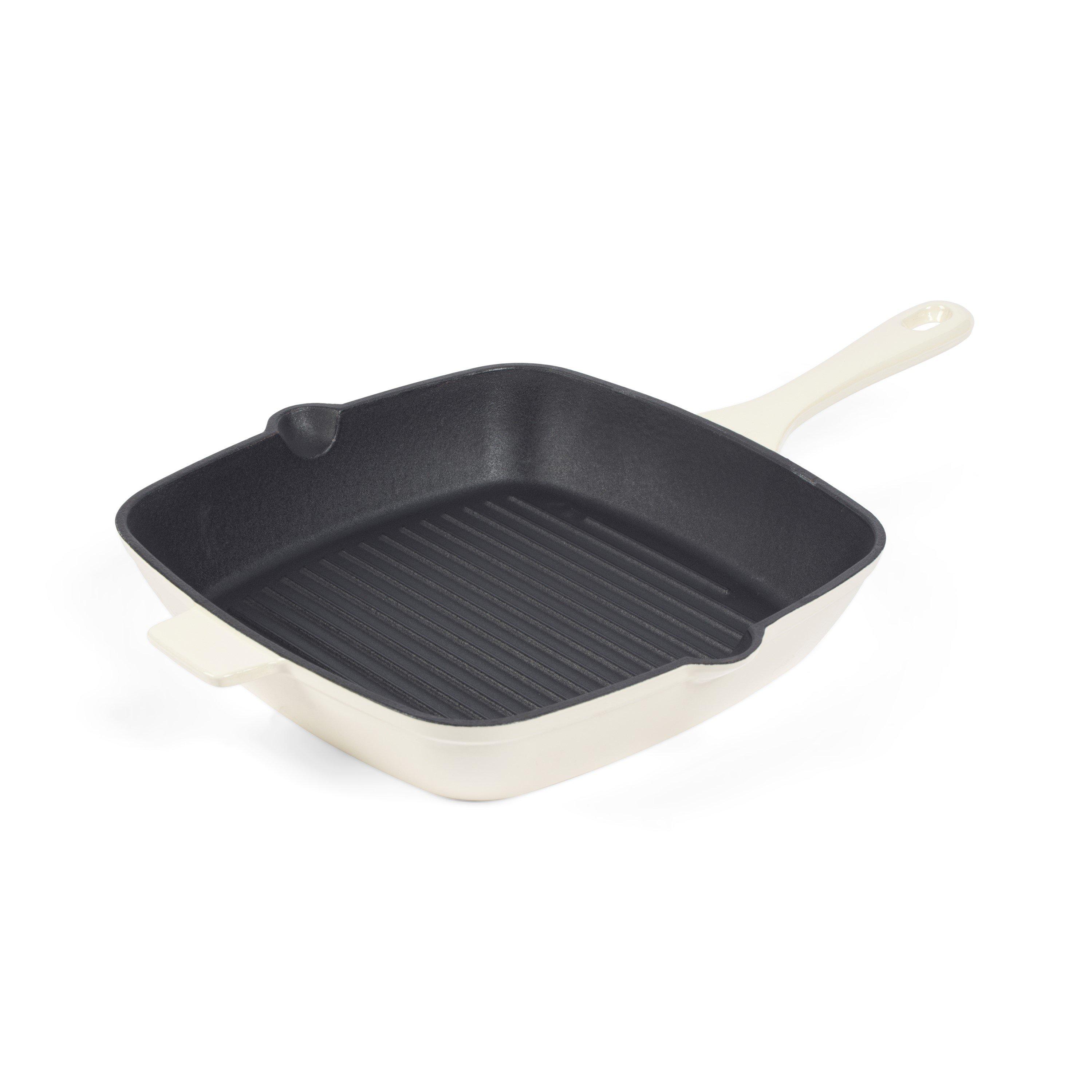 Cream - Salter - Chester 26 cm Cast Iron Griddle Pan - 1