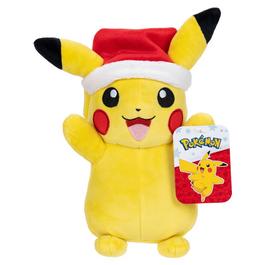 Pokemon Pokémon Pikachu Seasonal 8 Inch Plush with Santa Hat