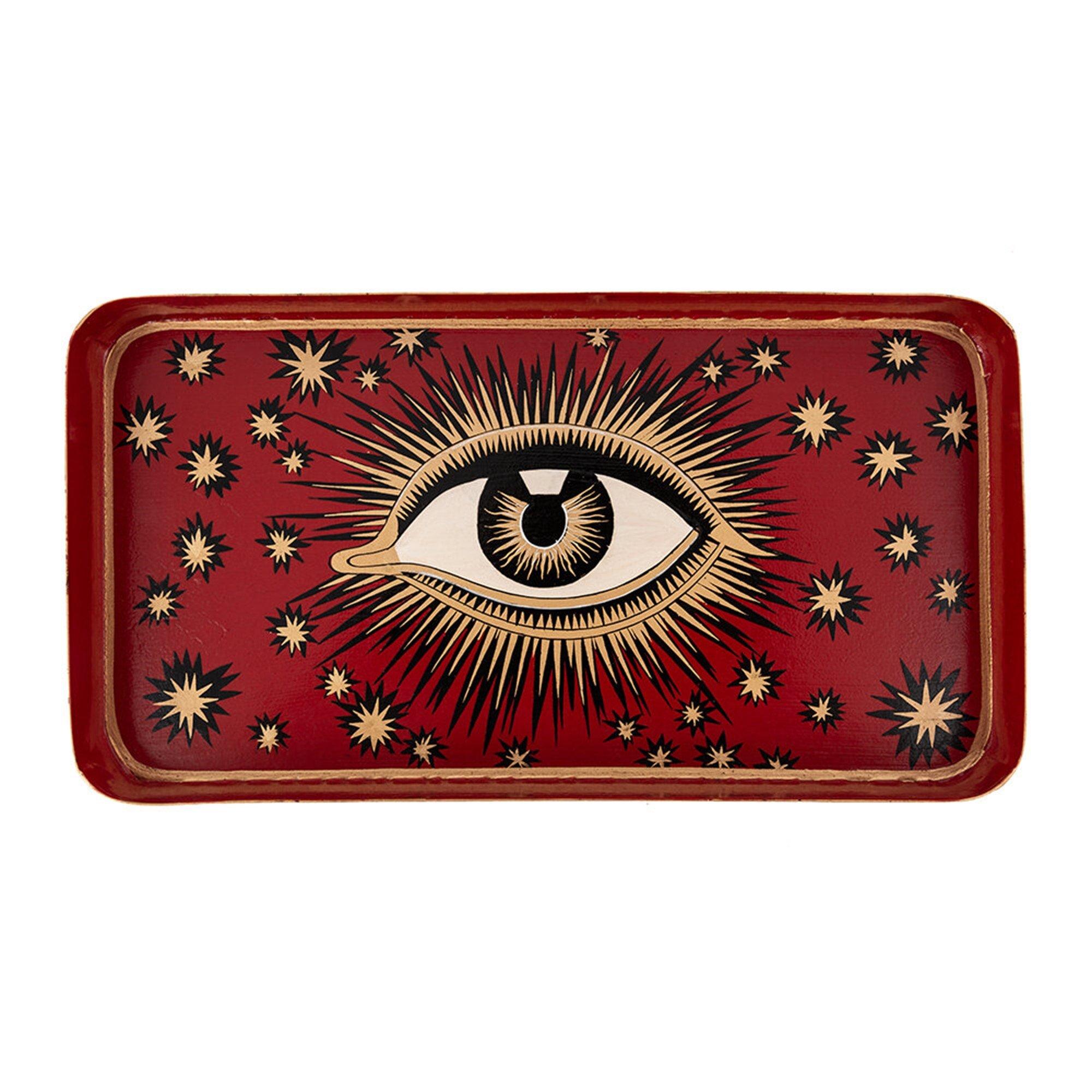 Red - Les Ottomans - Eye Iron Tray - 1