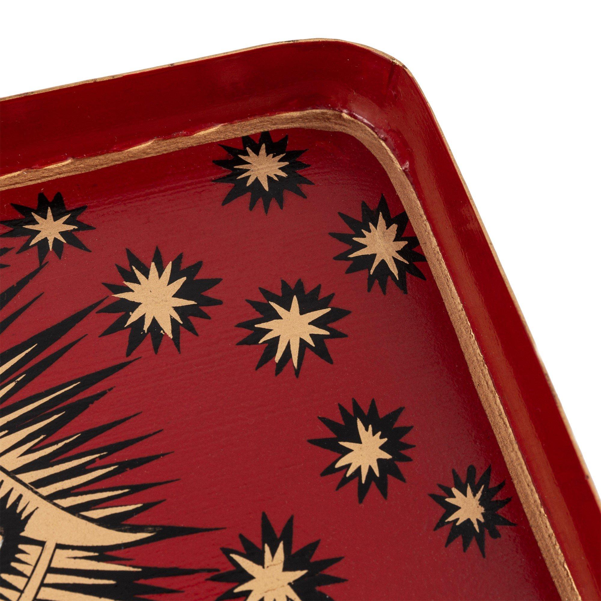 Red - Les Ottomans - Eye Iron Tray - 5