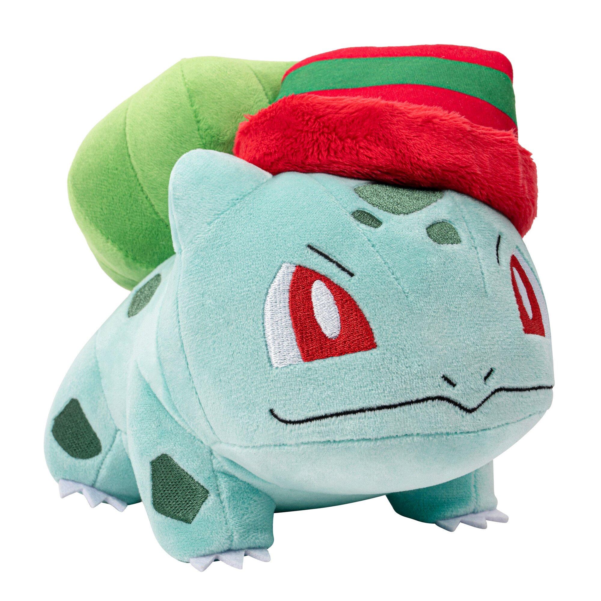Pokemon | Pokemon Bulbasaur Plush with Striped Hat - 8-Inch Bulbasaur ...
