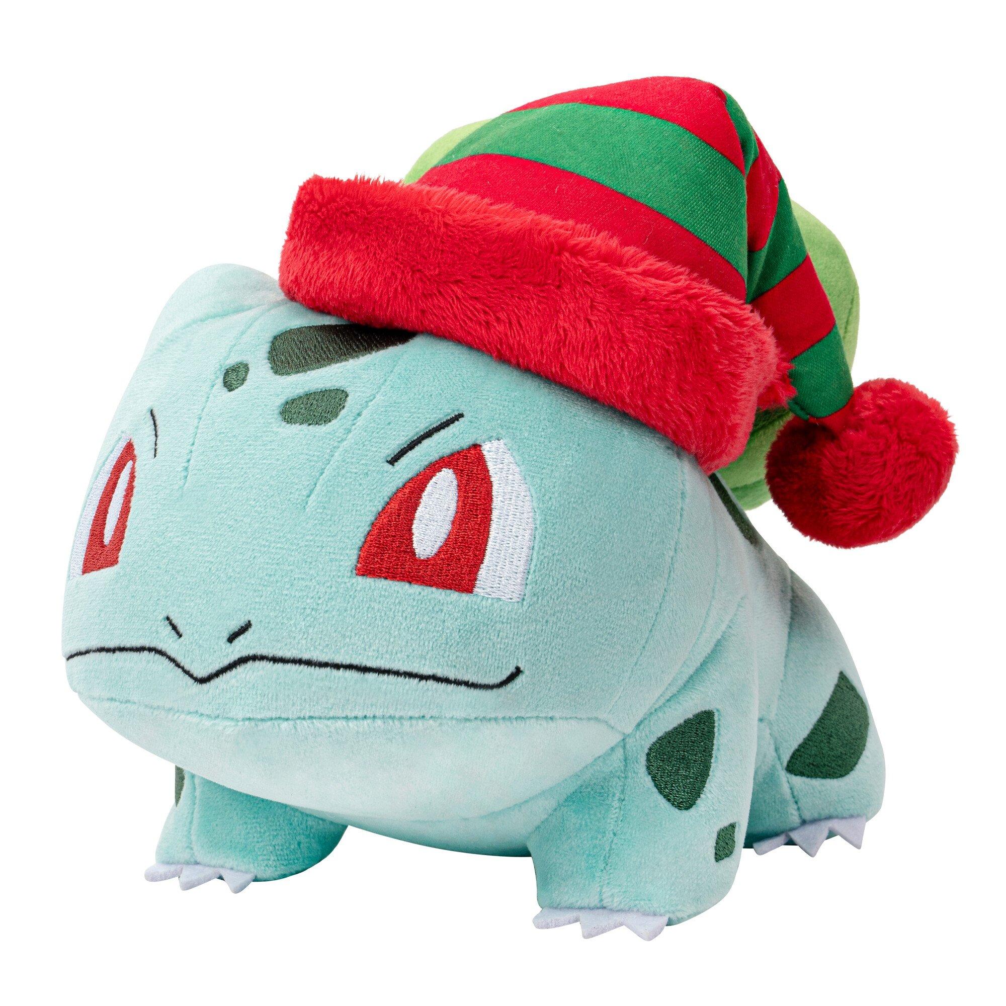 Pokemon | Pokemon Bulbasaur Plush with Striped Hat - 8-Inch Bulbasaur ...