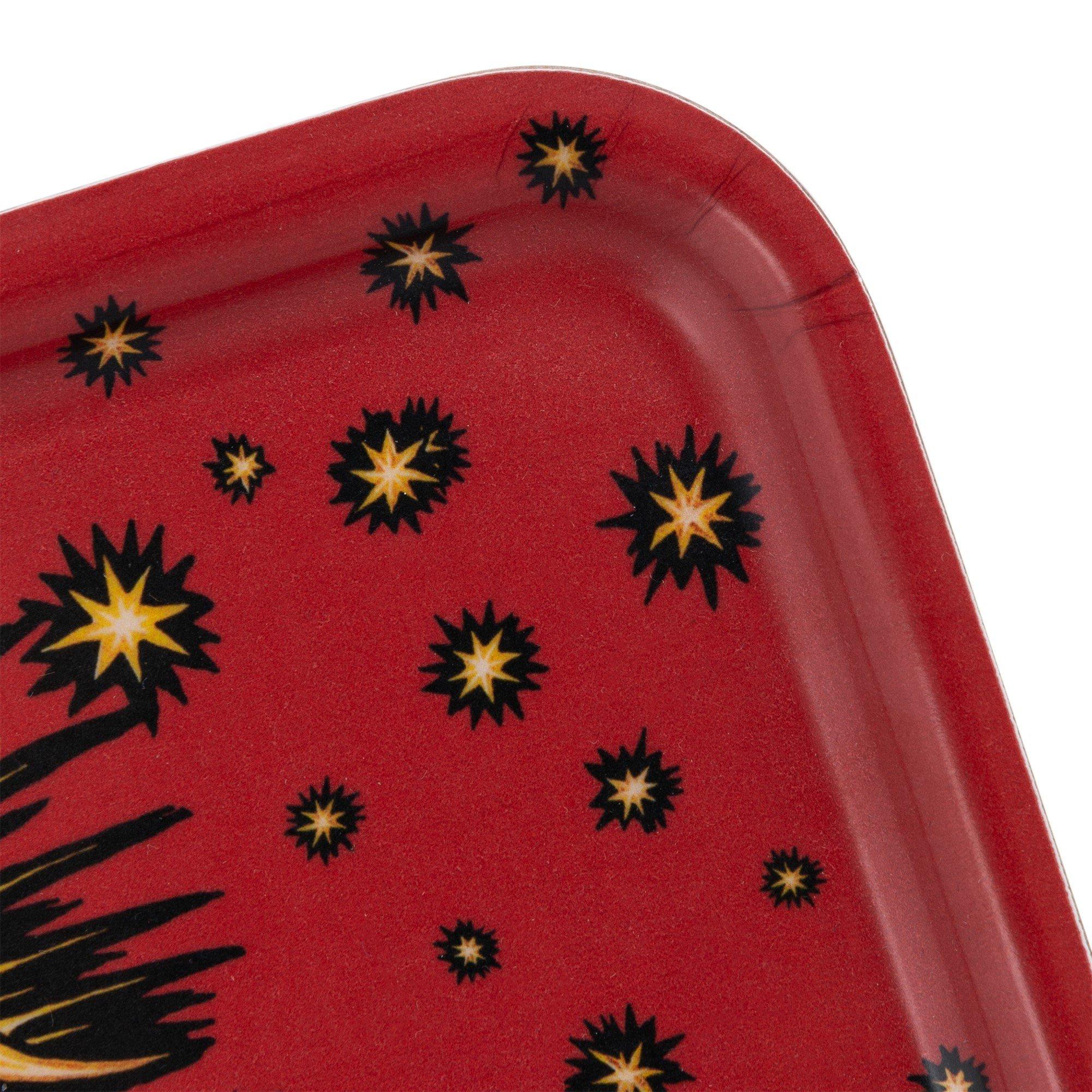 Red - Les Ottomans - Eye Wood Tray - 5