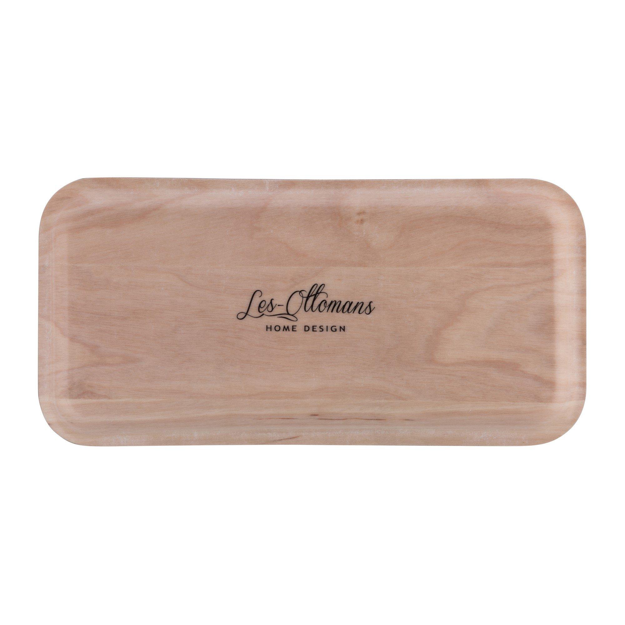 Red - Les Ottomans - Eye Wood Tray - 6