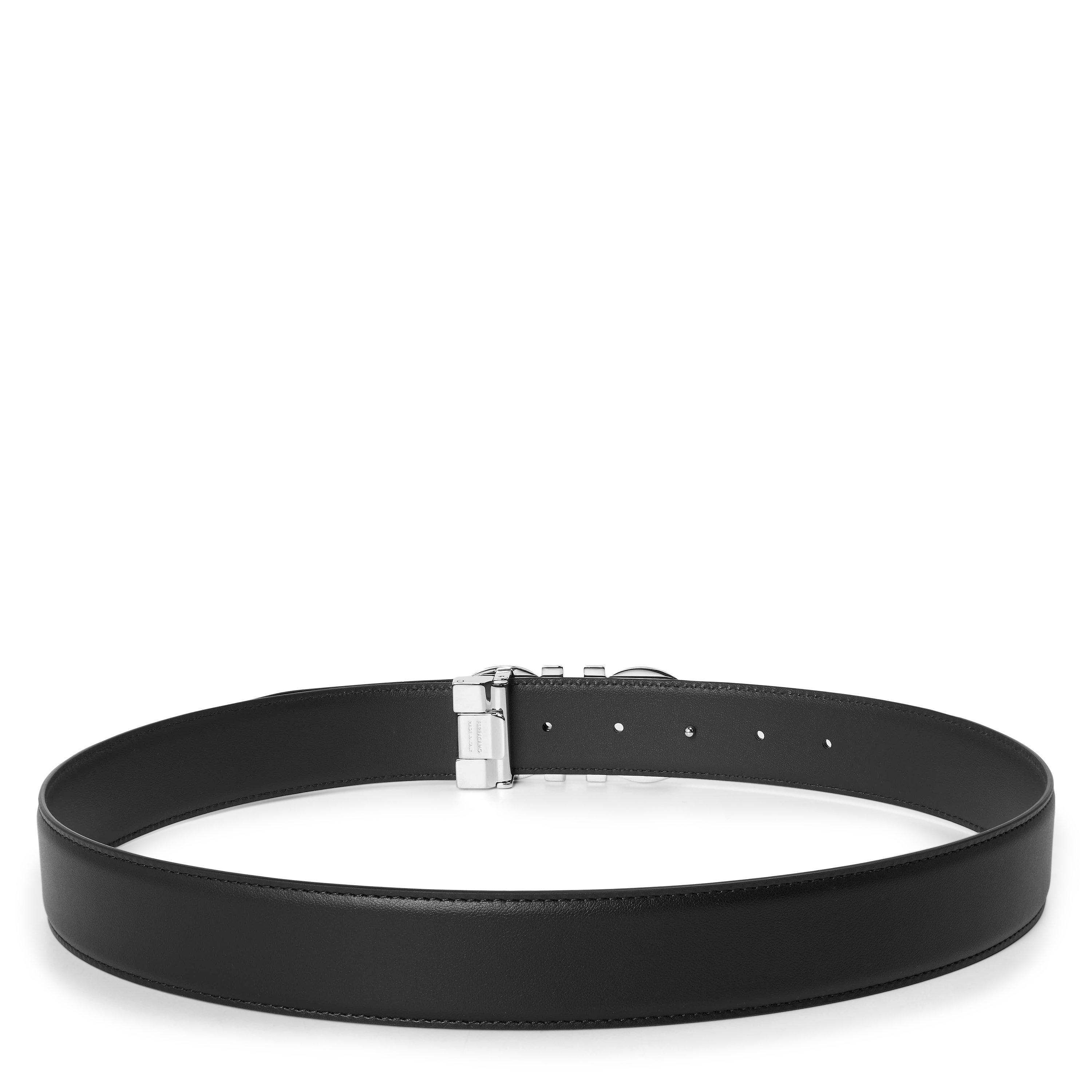 Nero - Ferragamo - FG Dbl Adjust Belt Sn63 - 2