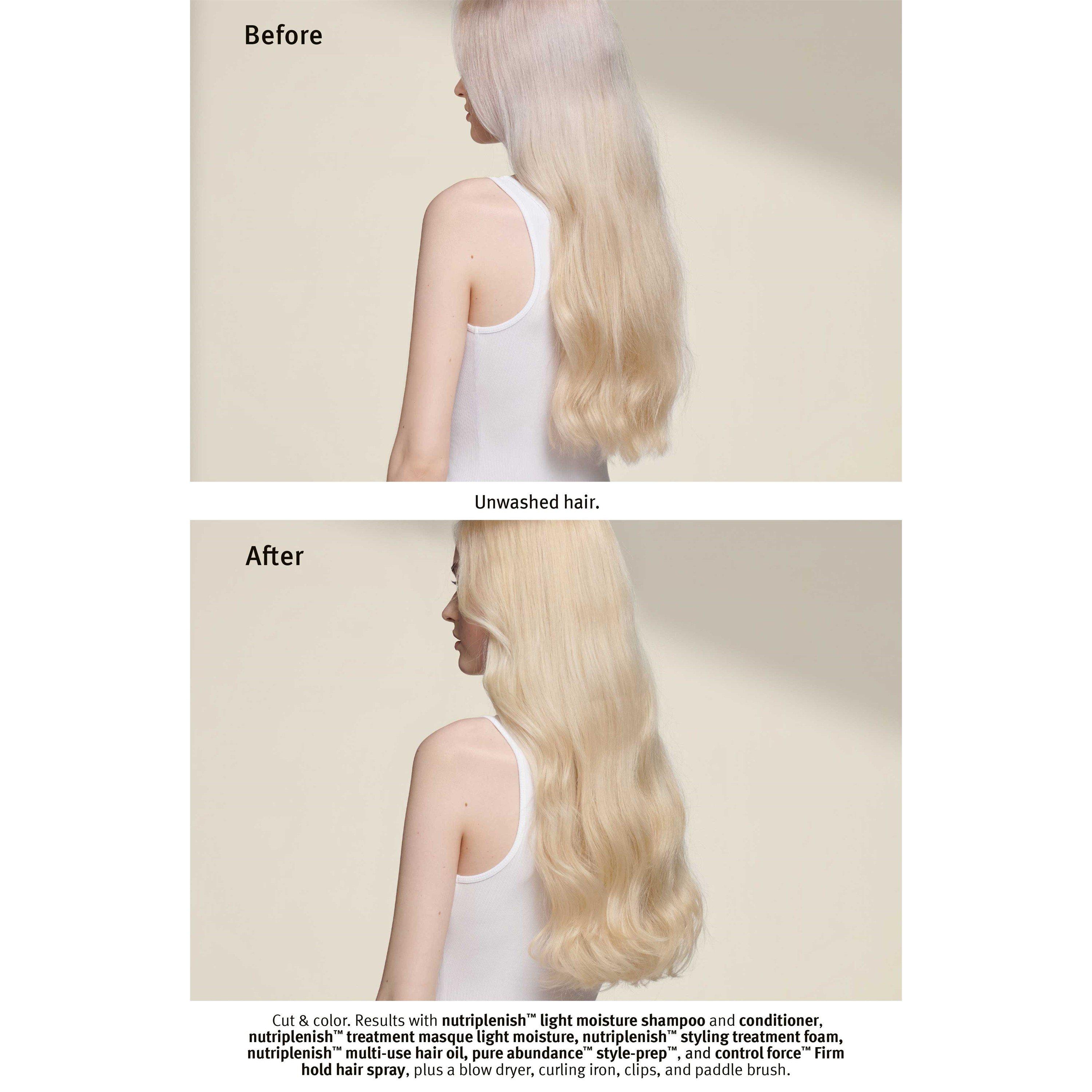 Liquid - Aveda - Aveda Nutriplenis styling treatment foam - 3