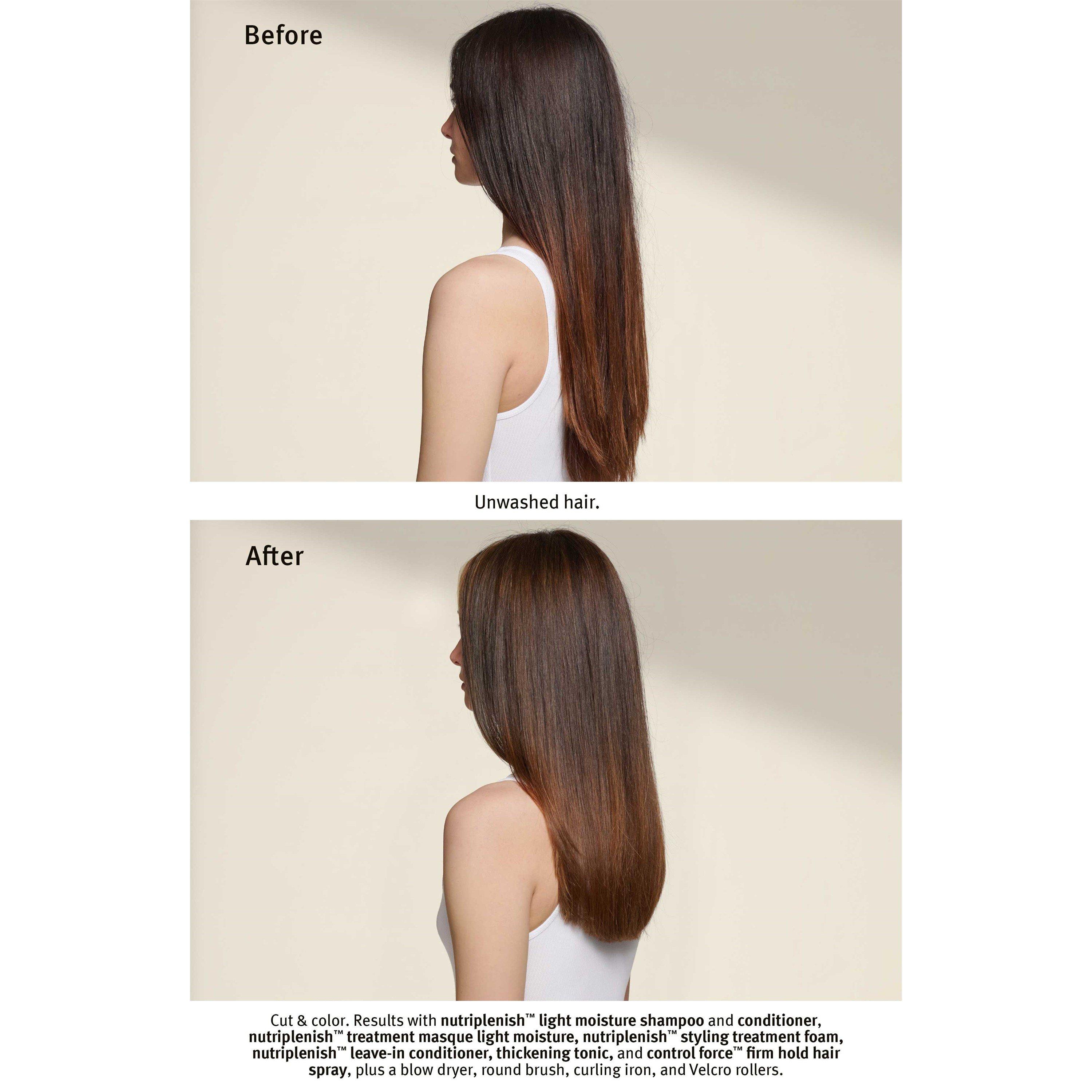 Liquid - Aveda - Aveda Nutriplenis styling treatment foam - 4