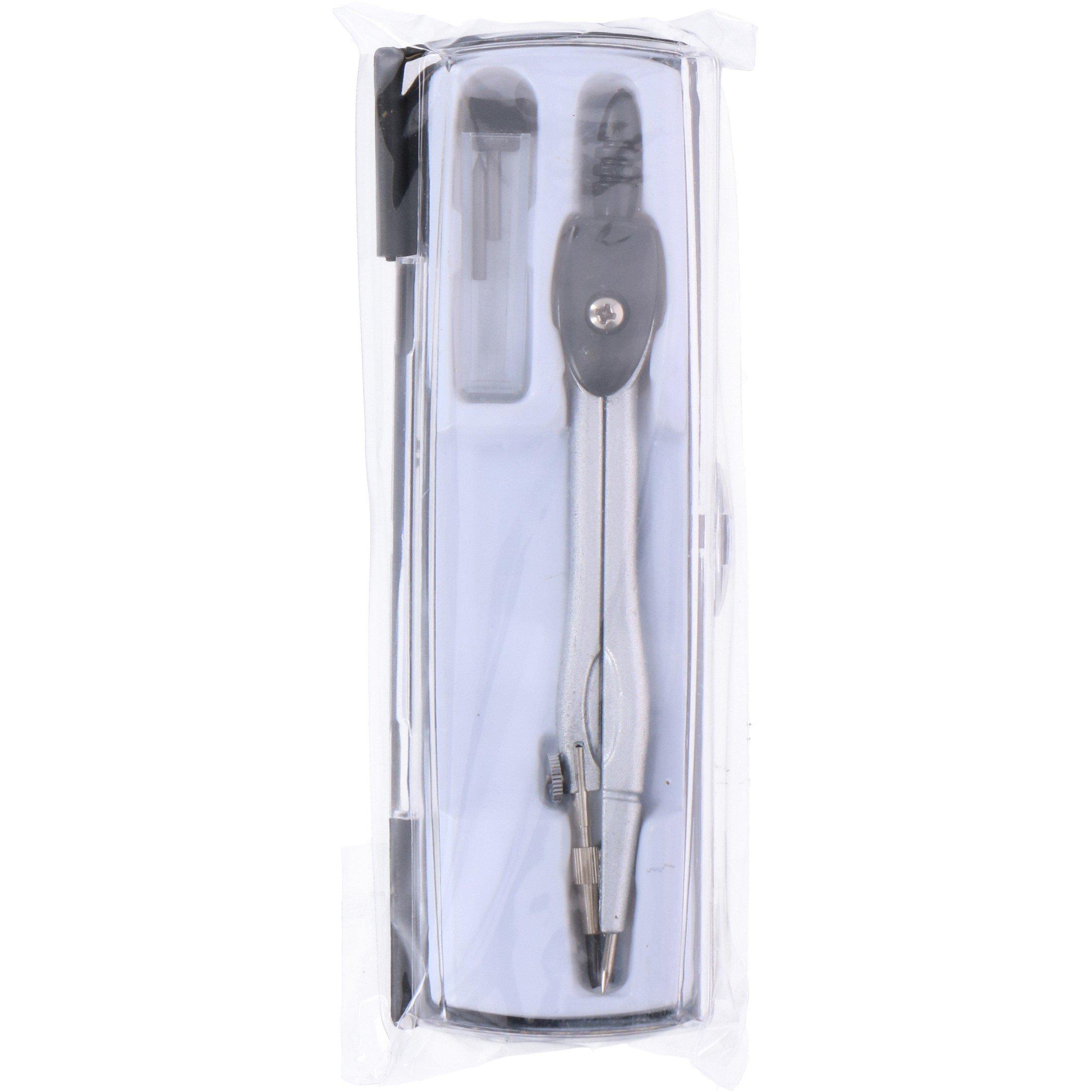 Silver - Edco - Compass Stationery Set - 1