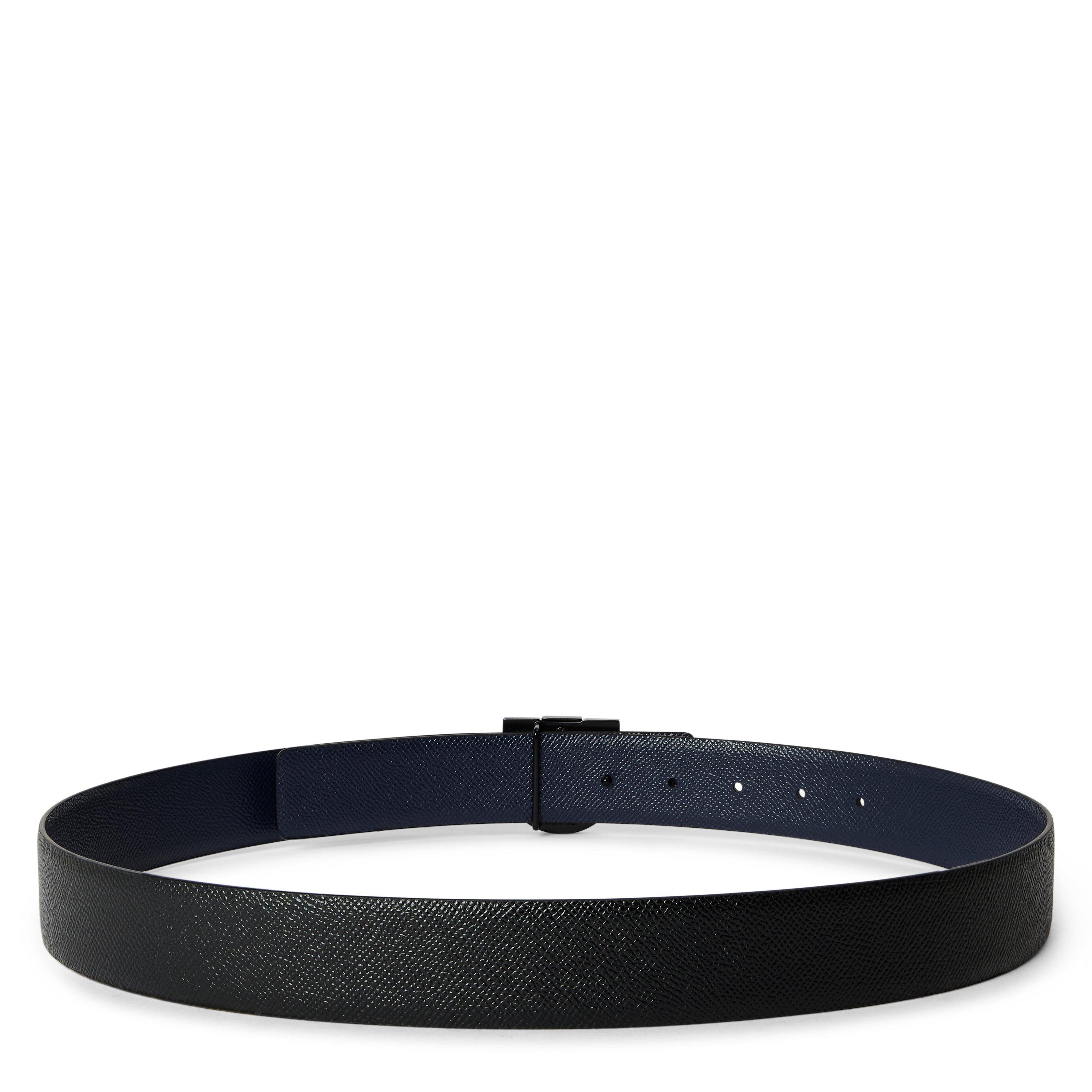 Nero - Ferragamo - FG Sized DBl Belt Sn63 - 2
