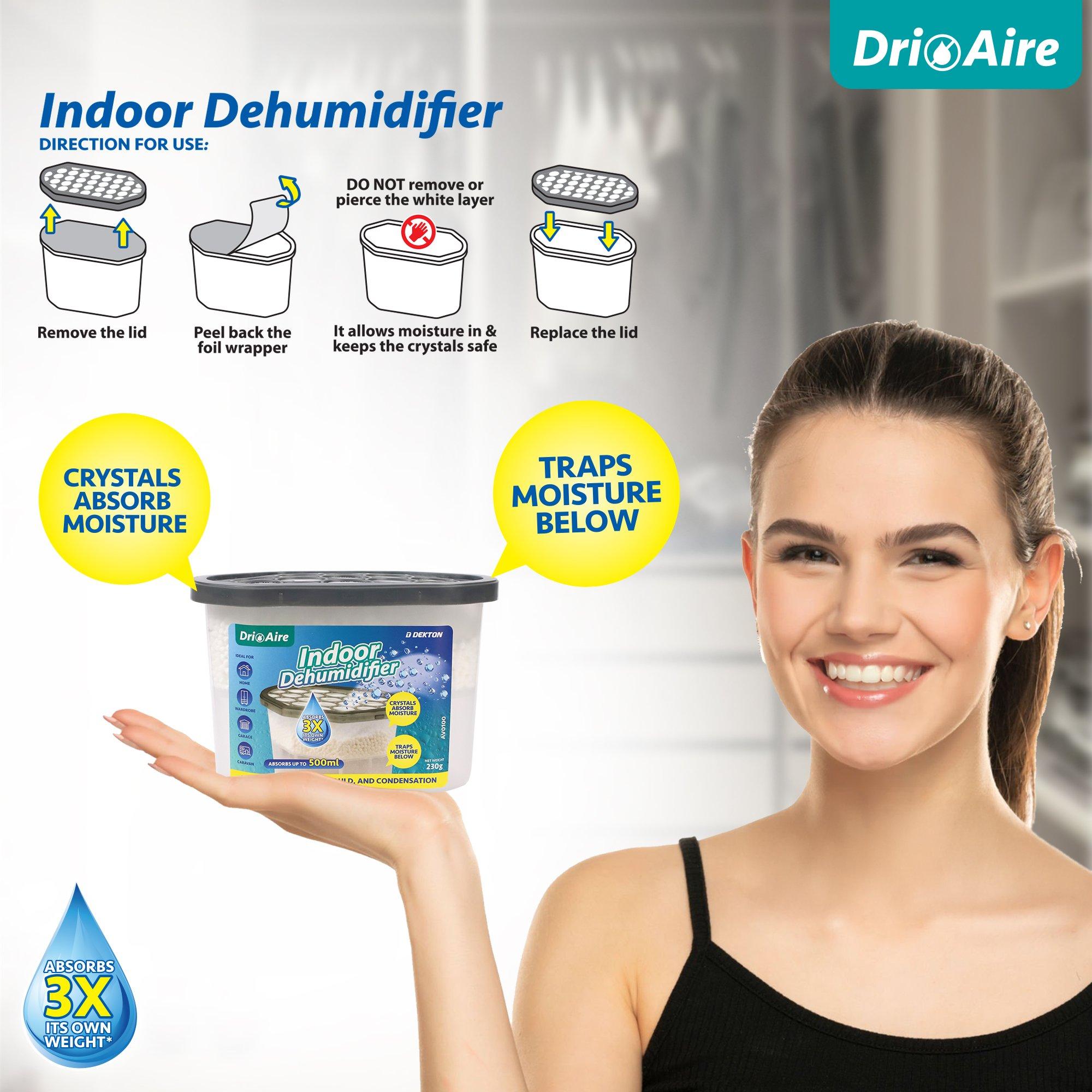 Natural - Dri Aire - Dri Air Indoor Dehumidifier with natural scent - 230g - 3