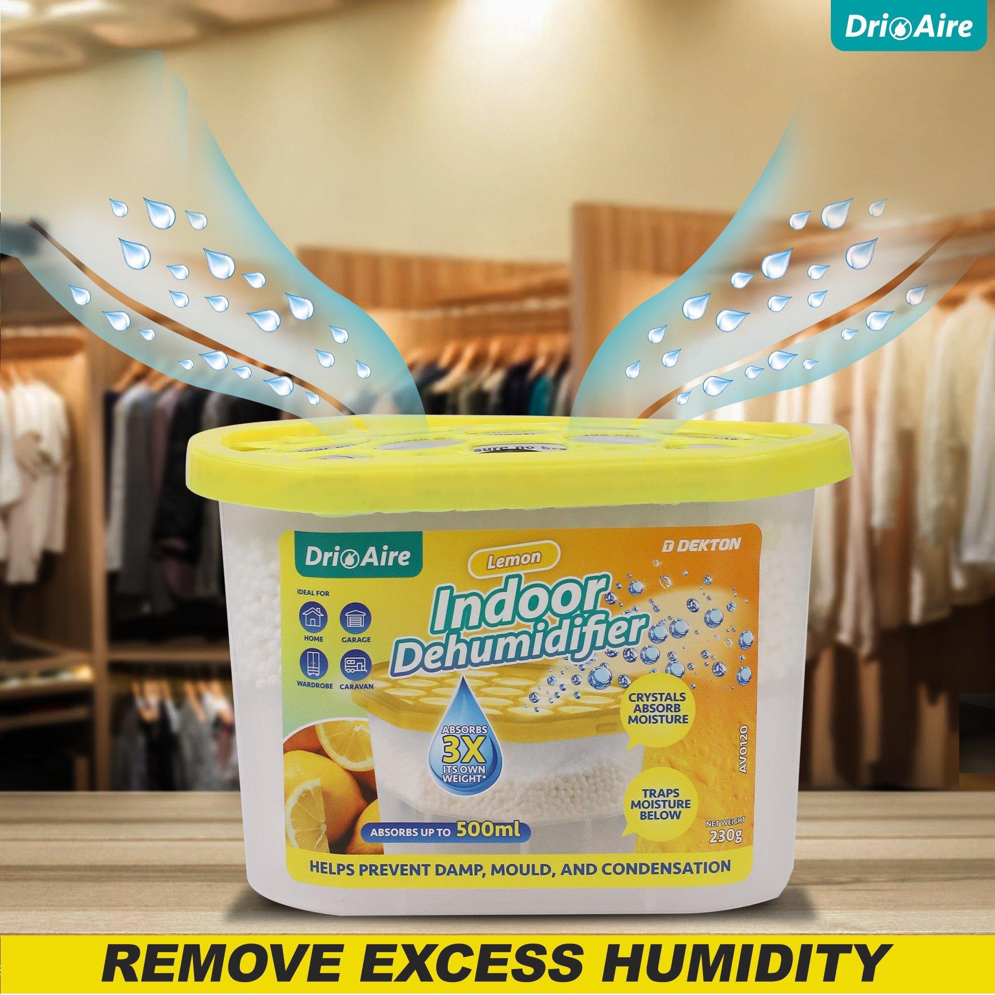 Lemon - Dri Aire - Dri Air Indoor Dehumidifier with natural scent - 230g - 2