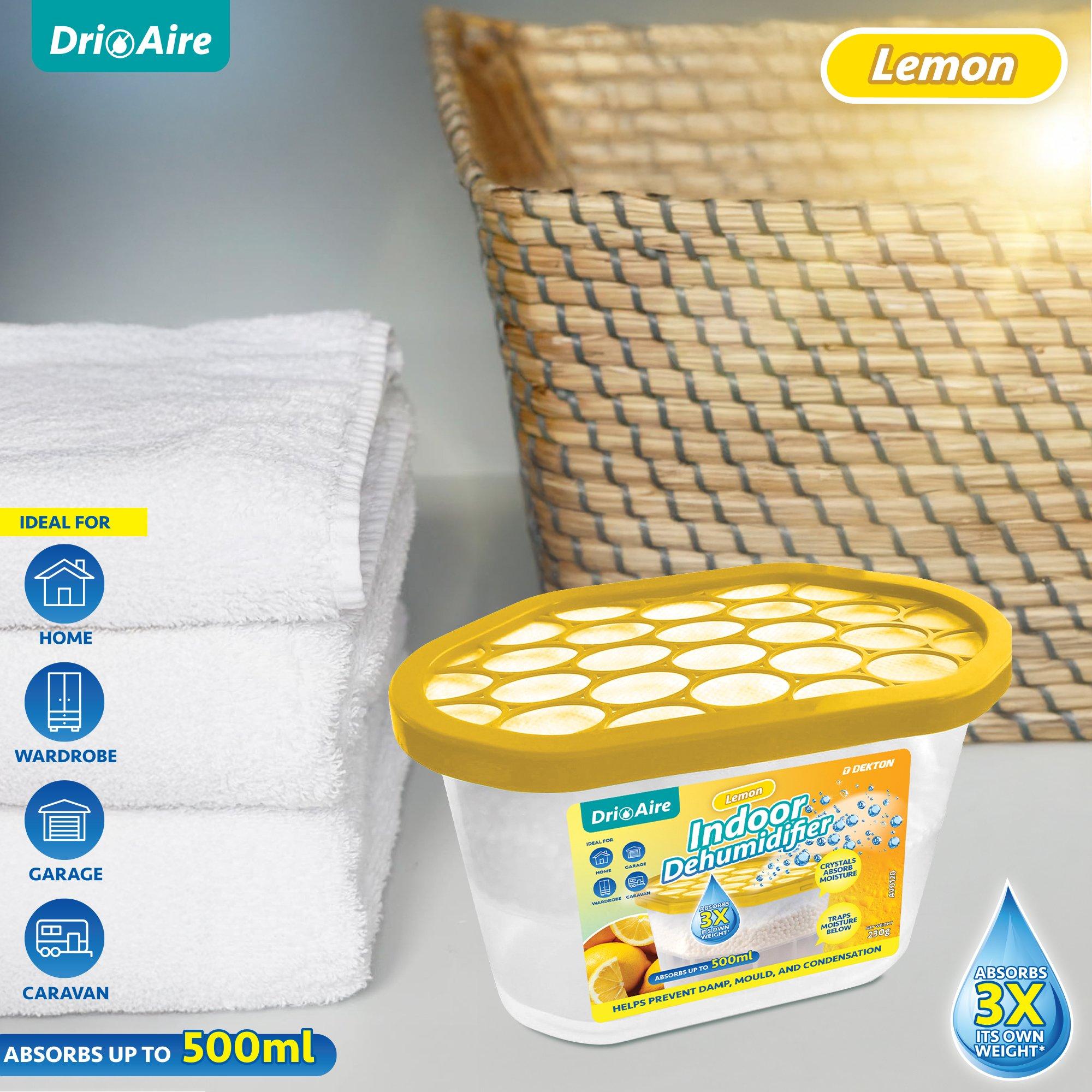 Lemon - Dri Aire - Dri Air Indoor Dehumidifier with natural scent - 230g - 3