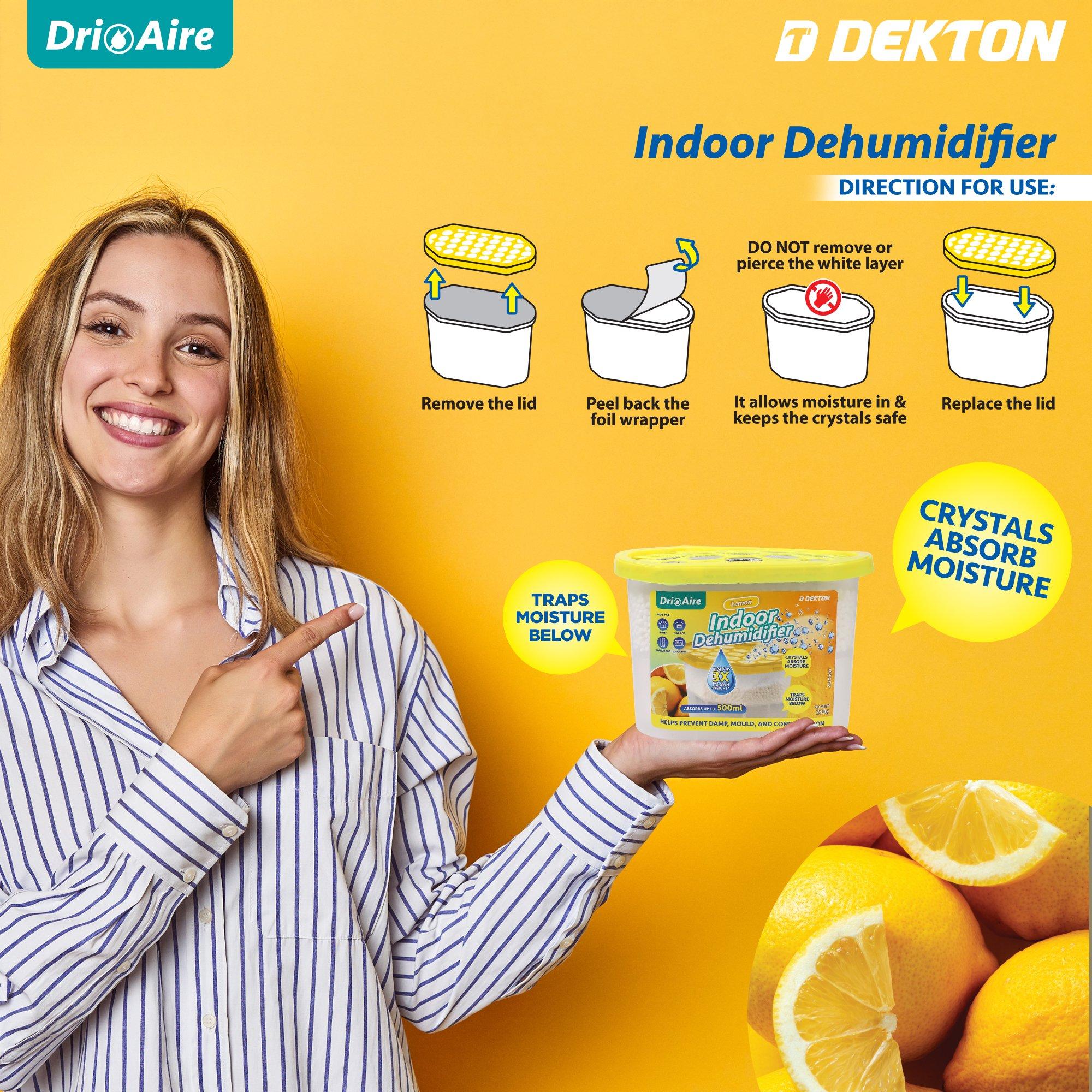 Lemon - Dri Aire - Dri Air Indoor Dehumidifier with natural scent - 230g - 4