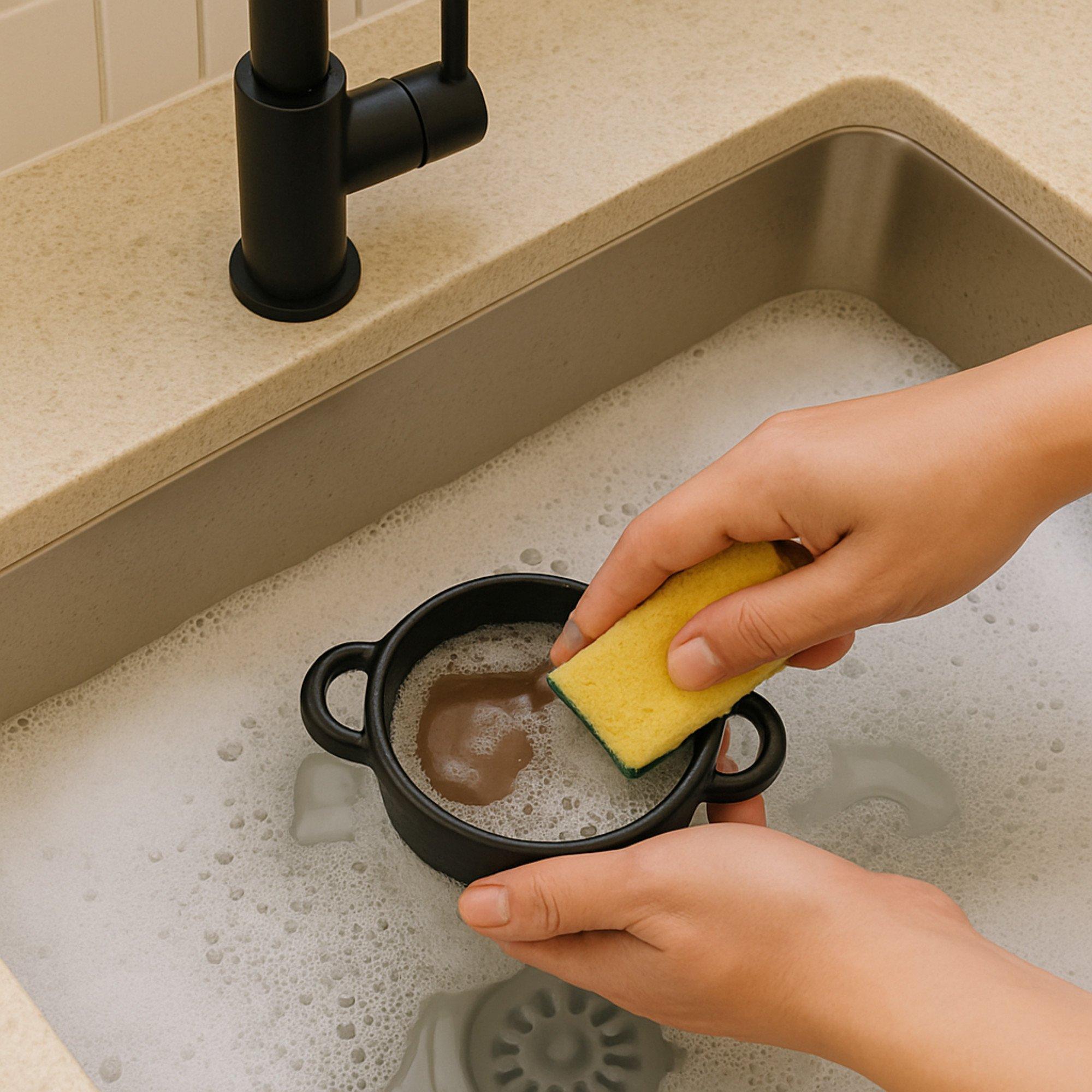 Black - Universal CWare - Cast Iron Cocotte - 2