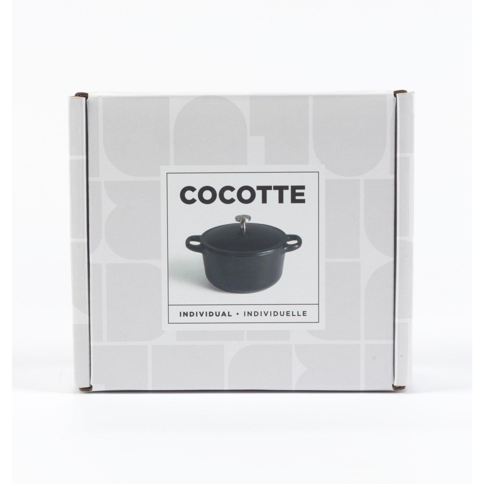 Black - Universal CWare - Cast Iron Cocotte - 5