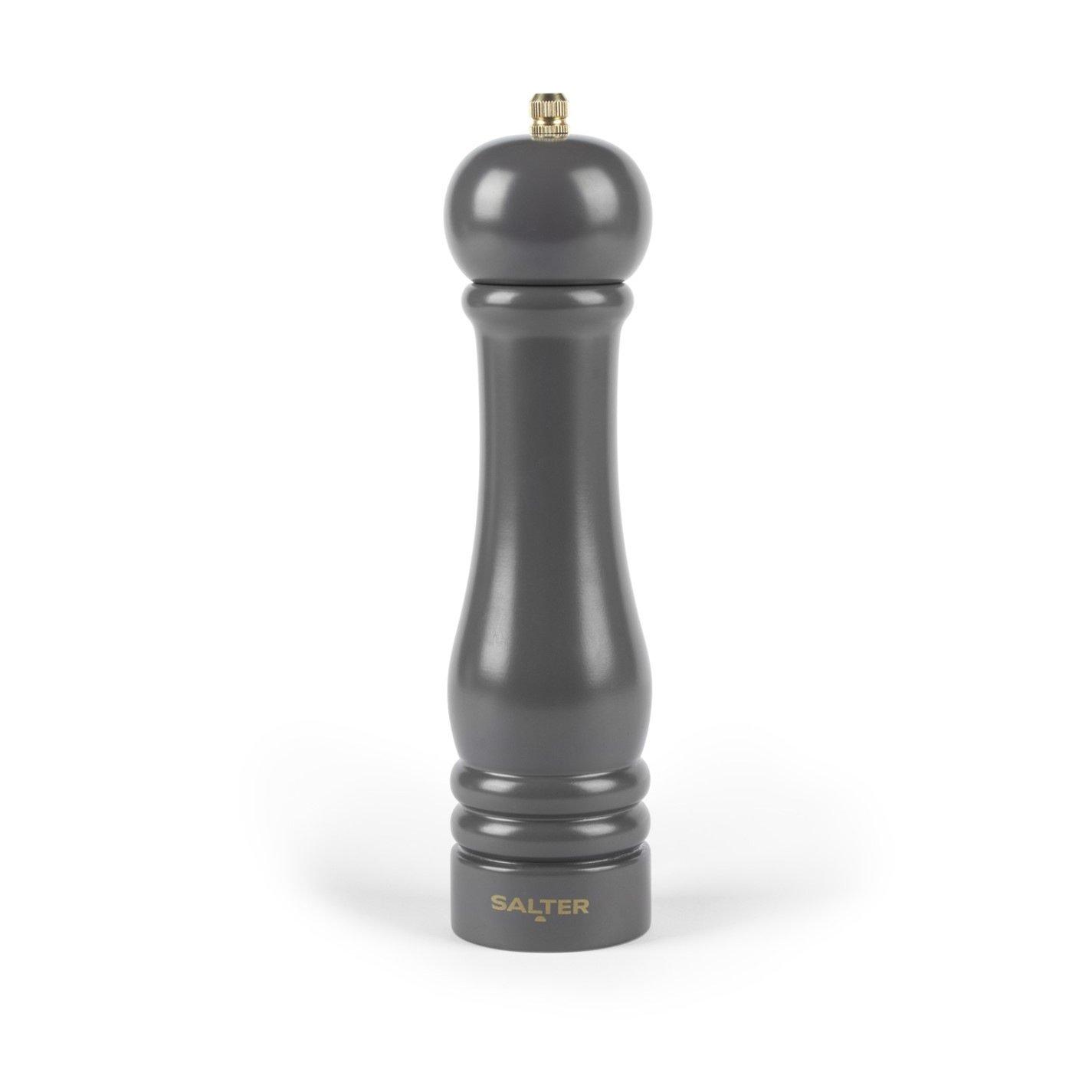 Salter Olea 23Cm Salt & Pepper Mill - Charcoal