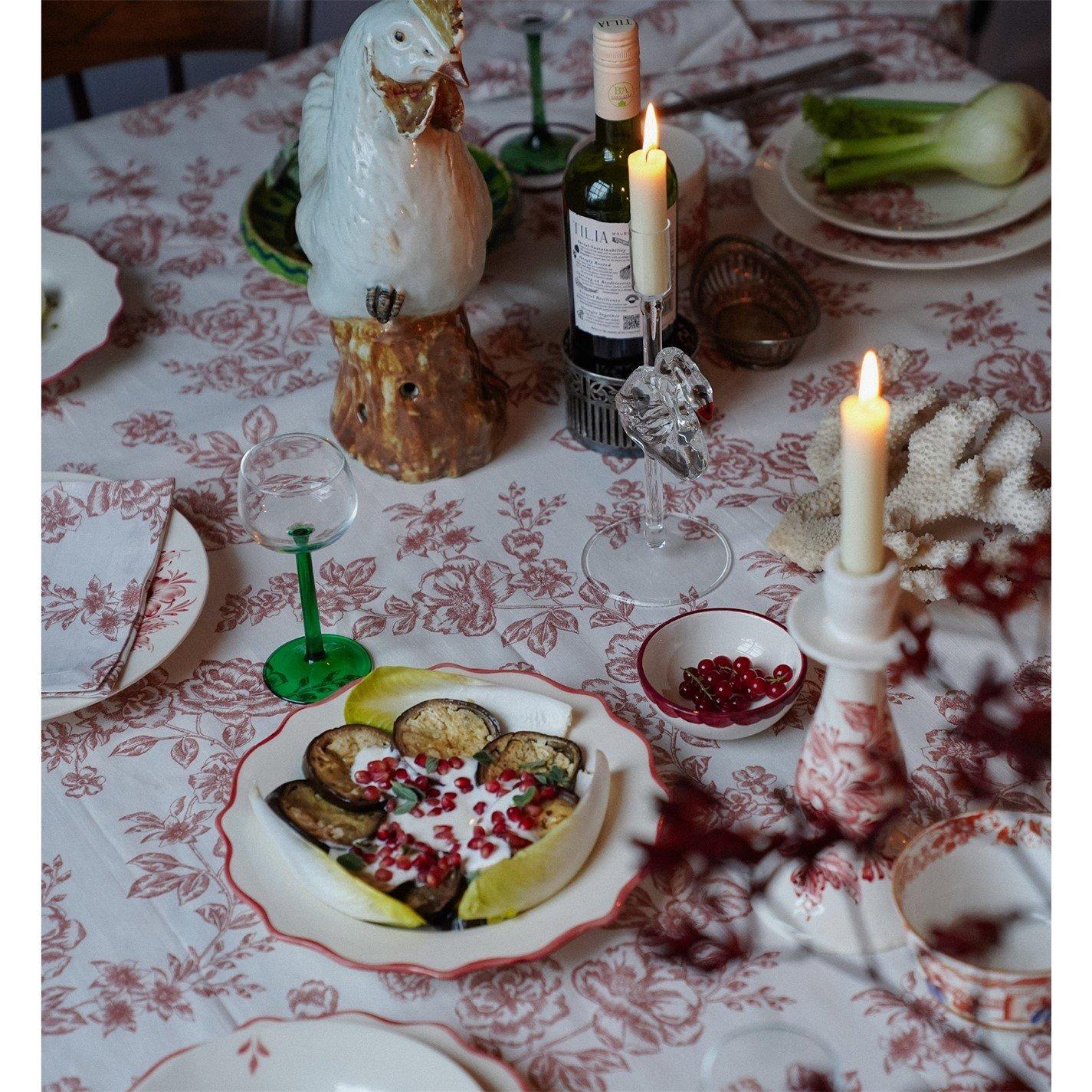 Whimsical Rose - Anna + Nina - Anna Whimsical Rose Tablecloth - 2