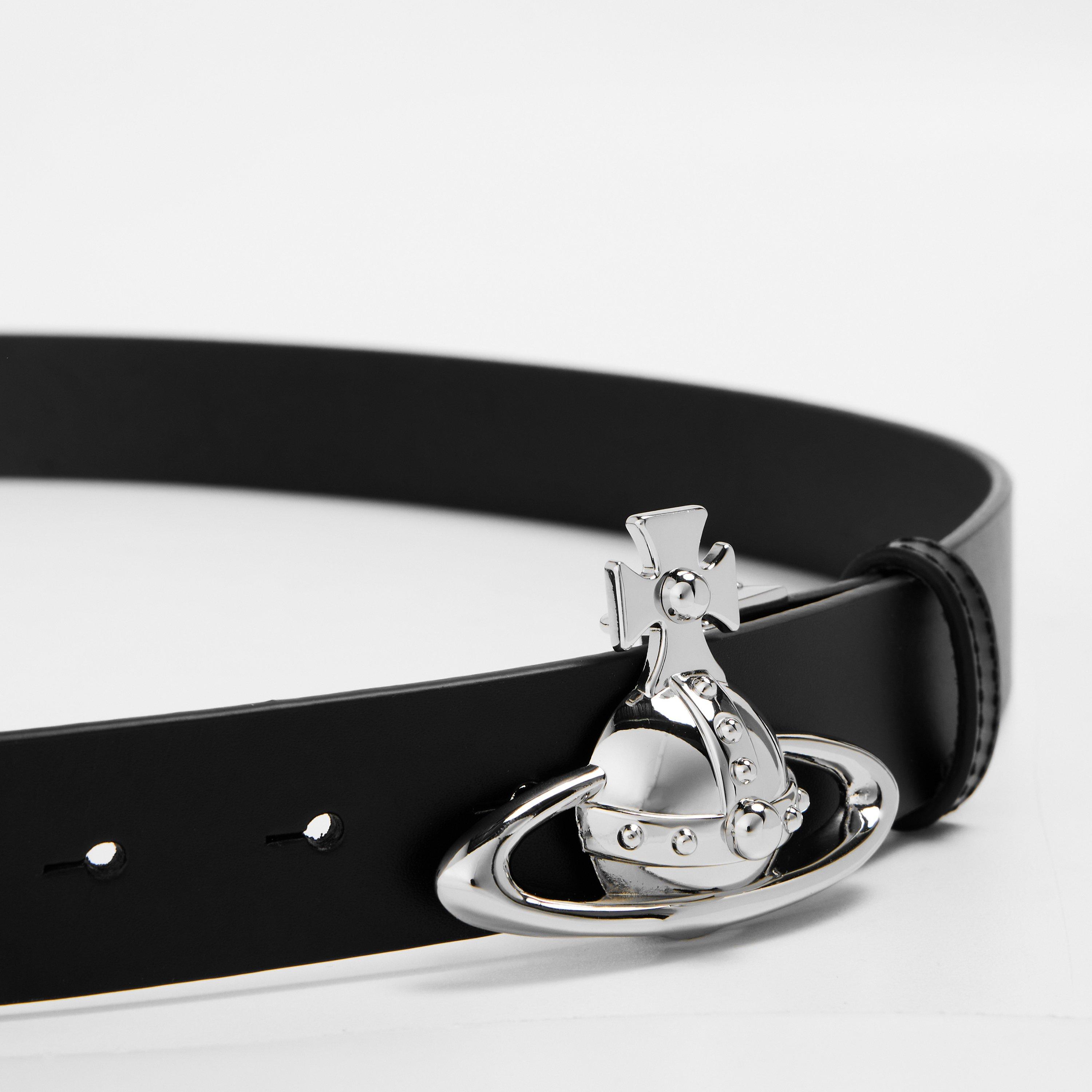 Vivienne Westwood Accessories | Viv Orb Bckl Belt Sn99 | Leather