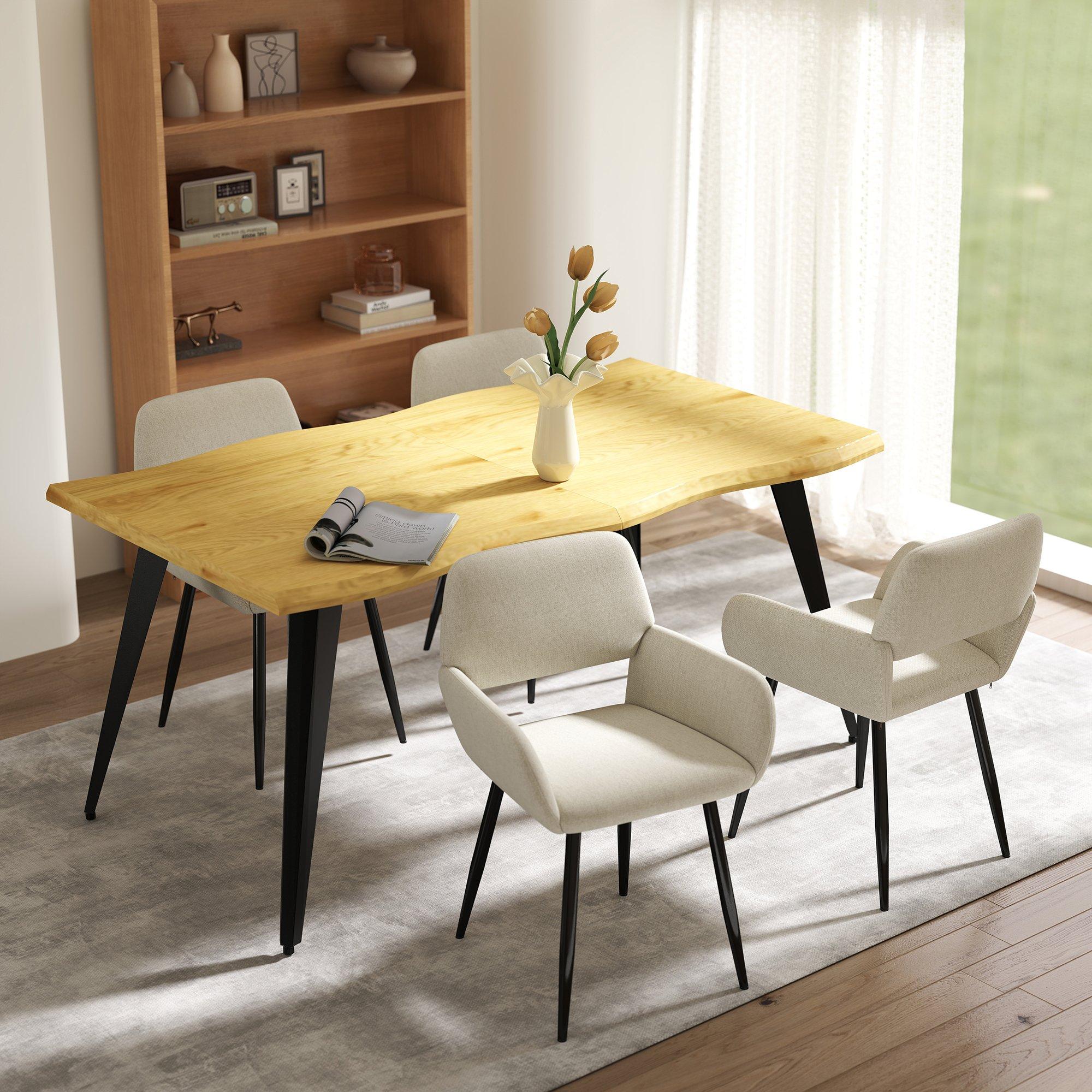 Beige - Biba - Mayfair Dining Chairs Pair - 2