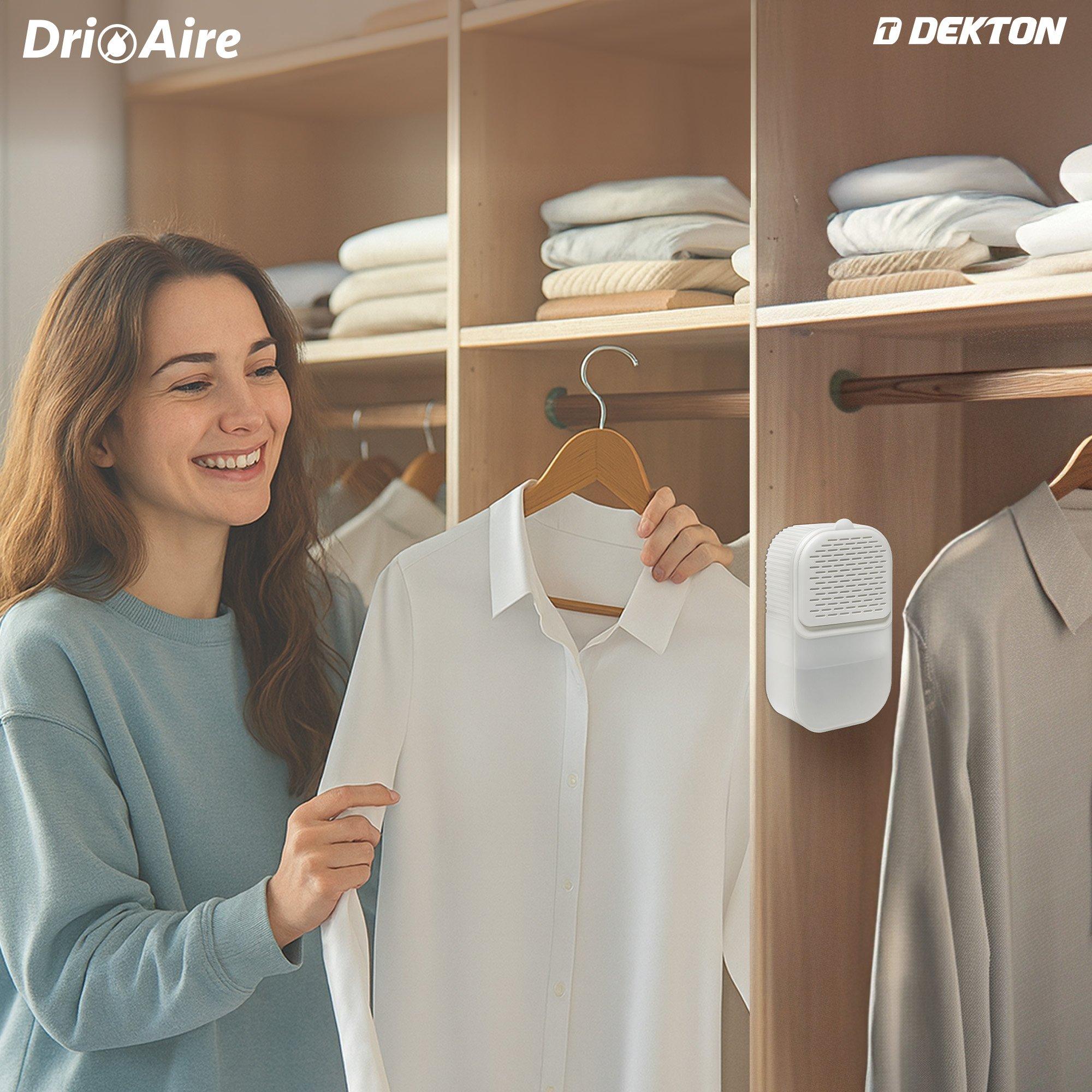 Hvid - Dri Aire - Premium Wall Mounted Easy Stick Moisture Absorber Dehumidifier - 7