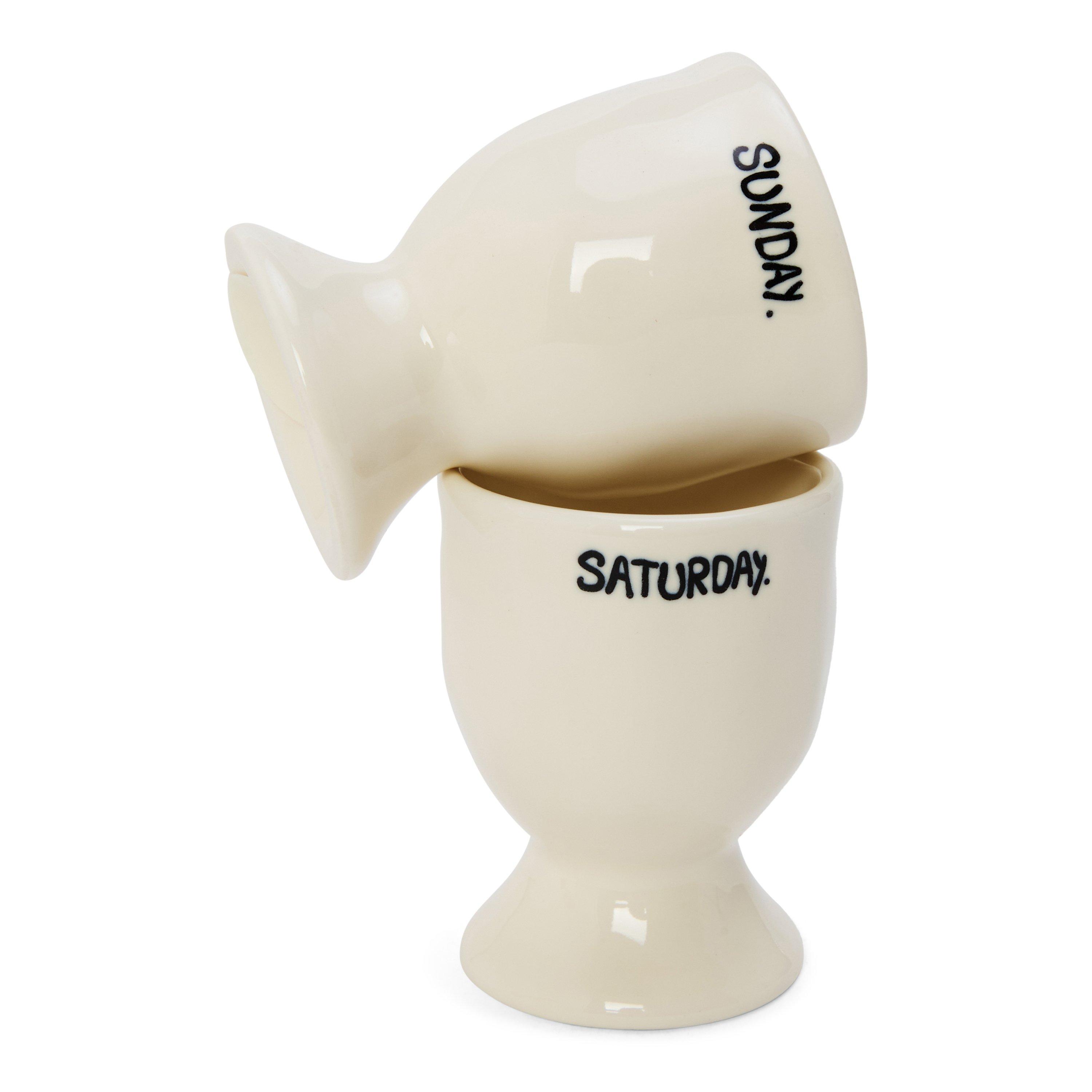 White - Anna and Nina - Anna Weekend Egg Cup S 71 - 2