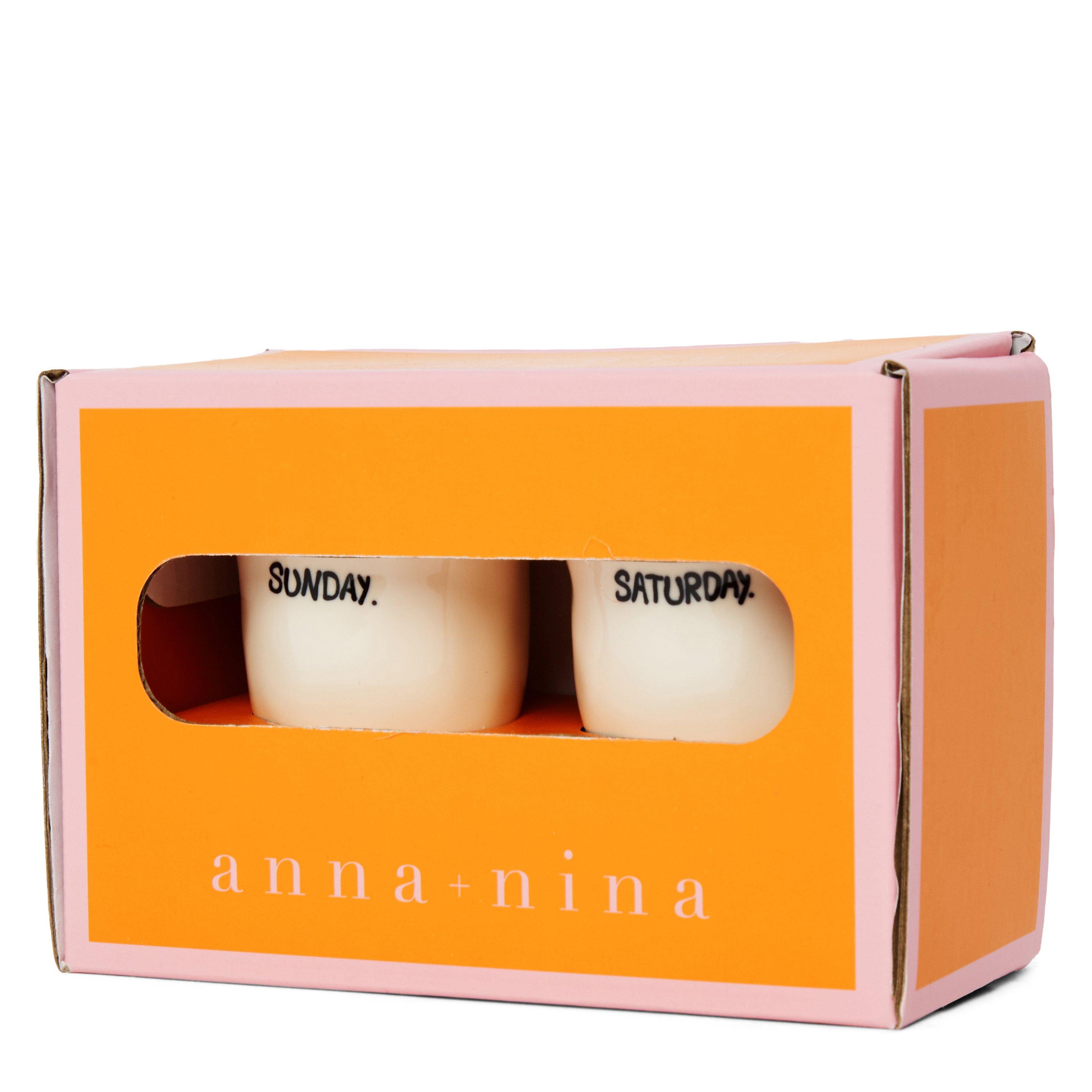 White - Anna and Nina - Anna Weekend Egg Cup S 71 - 3