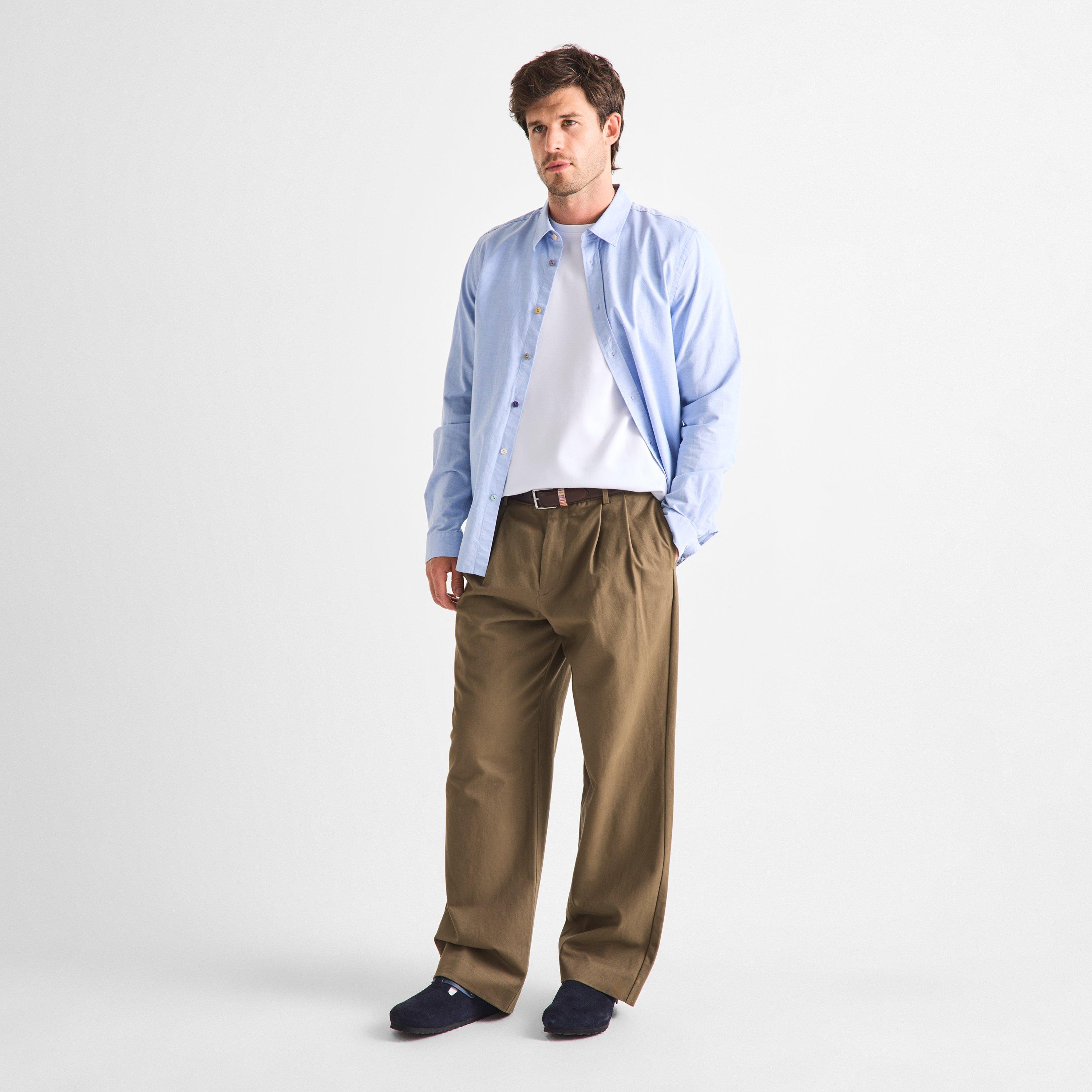 Marrón - Paul Smith - Men's Faux Leather Belt - 5