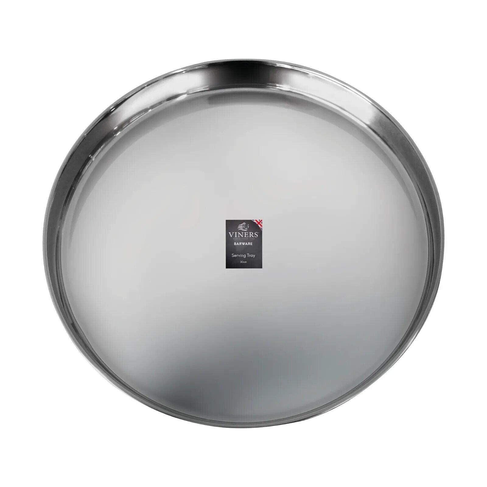SS - Viners - Round Food Tray - 1