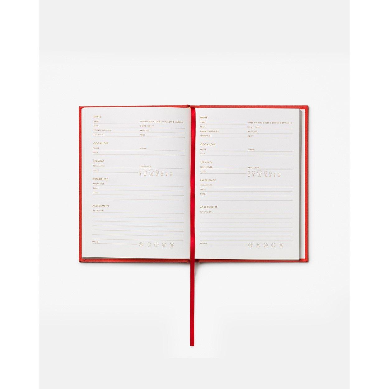 Red - Printworks - Wine Tasting Journal - 2
