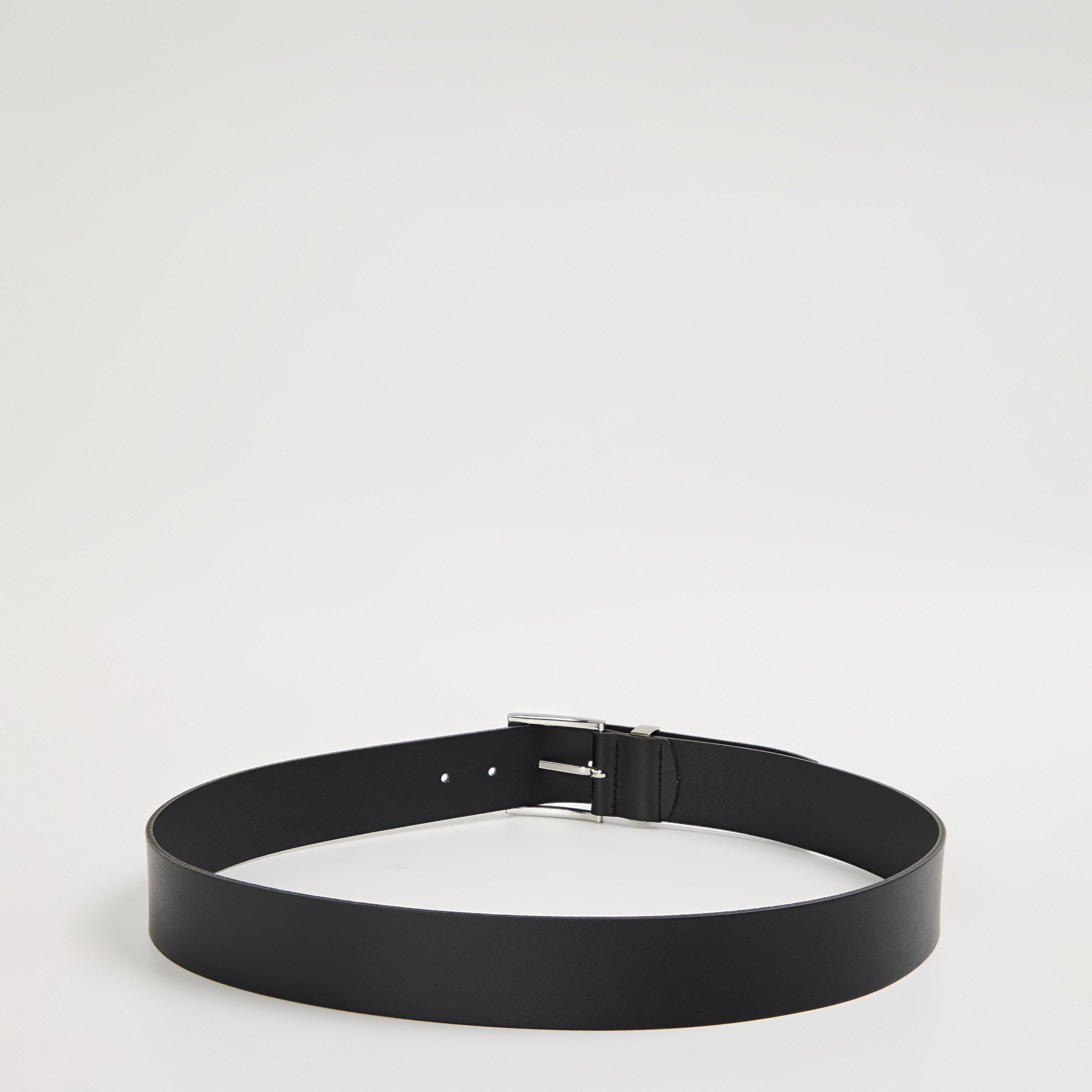 Black - Boss - Men's Bud Leather Belt - 2