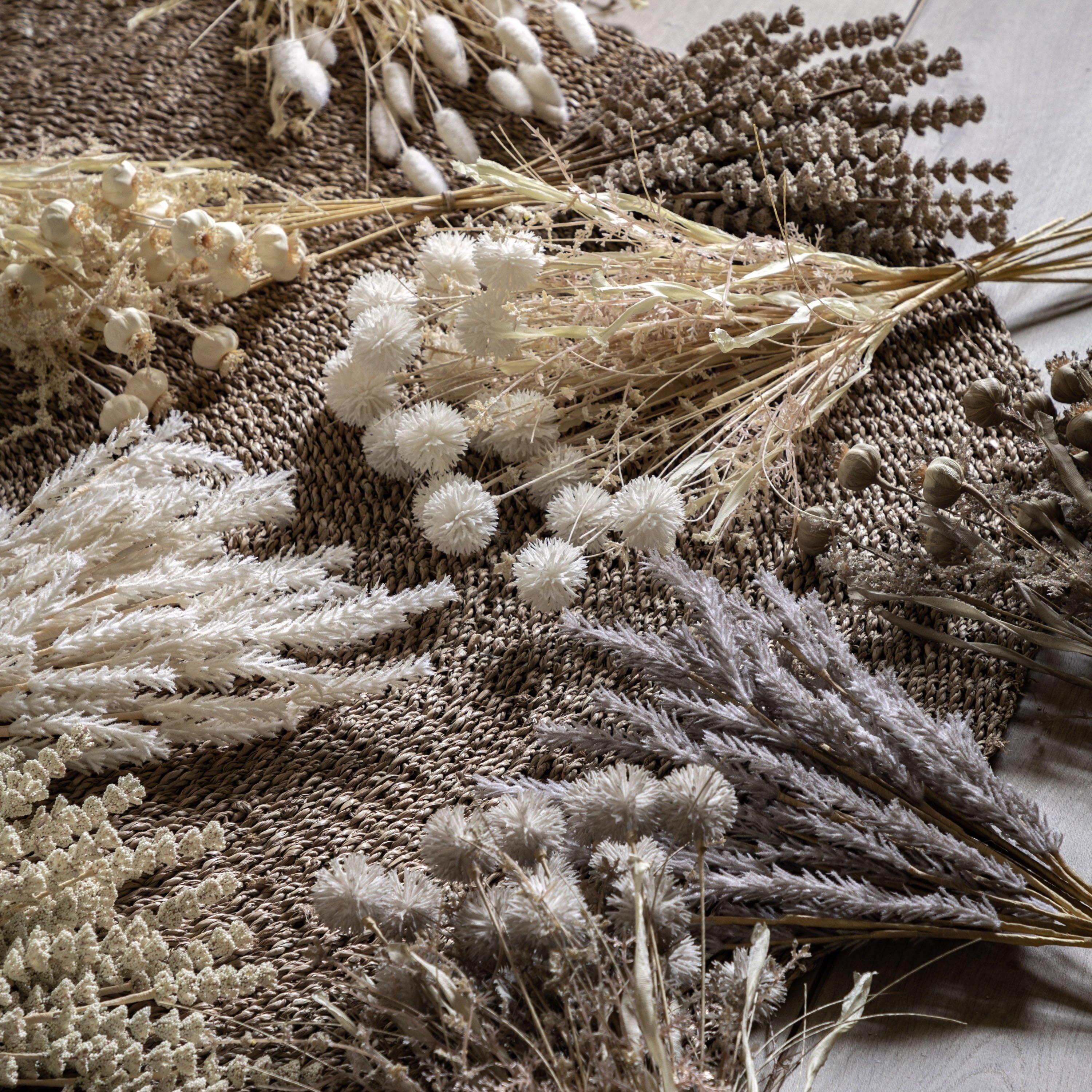 Brown - Gallery - Dry Look Feathered Bundle Set of 9 - 2