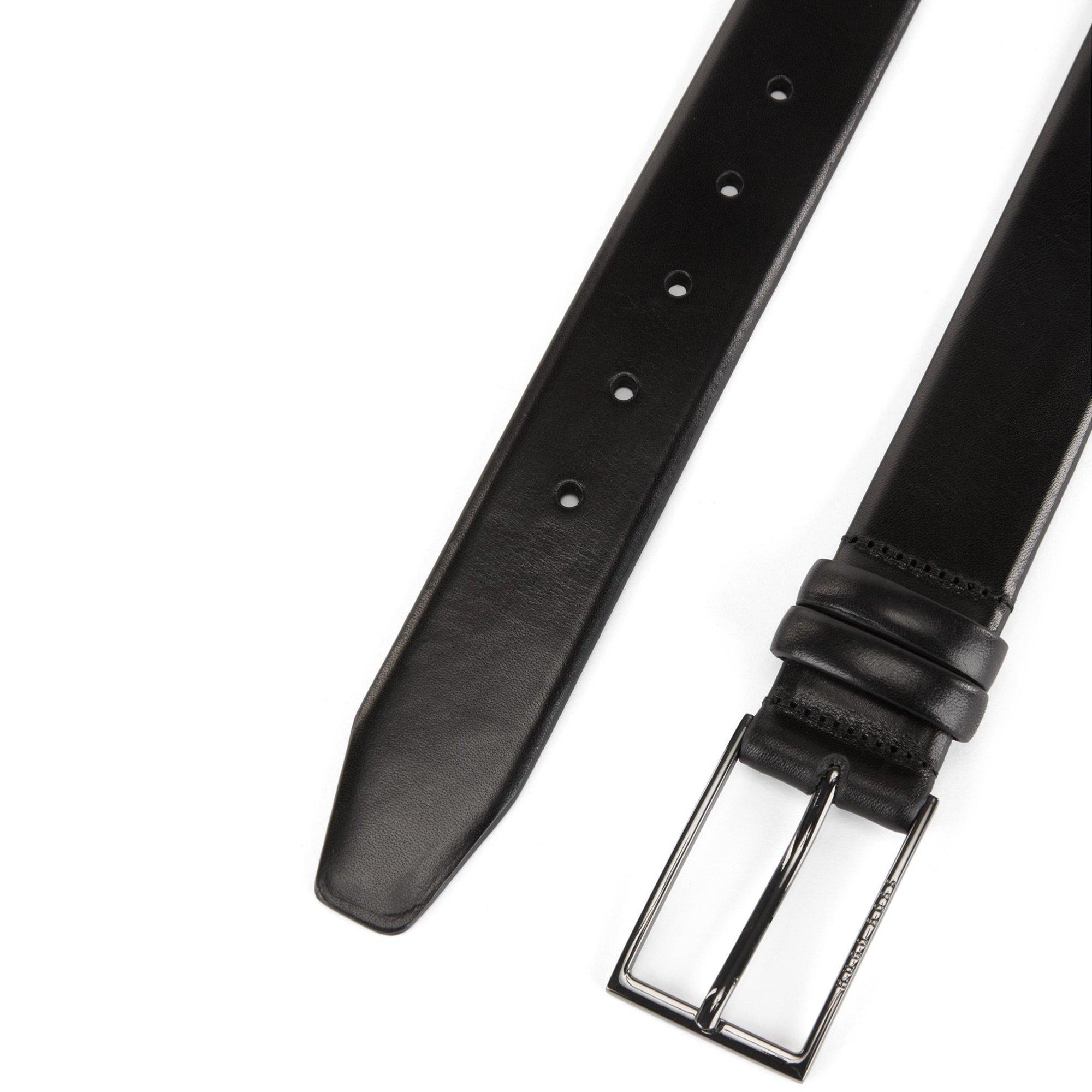 Black - Boss - Carmello Leather Belt - 2