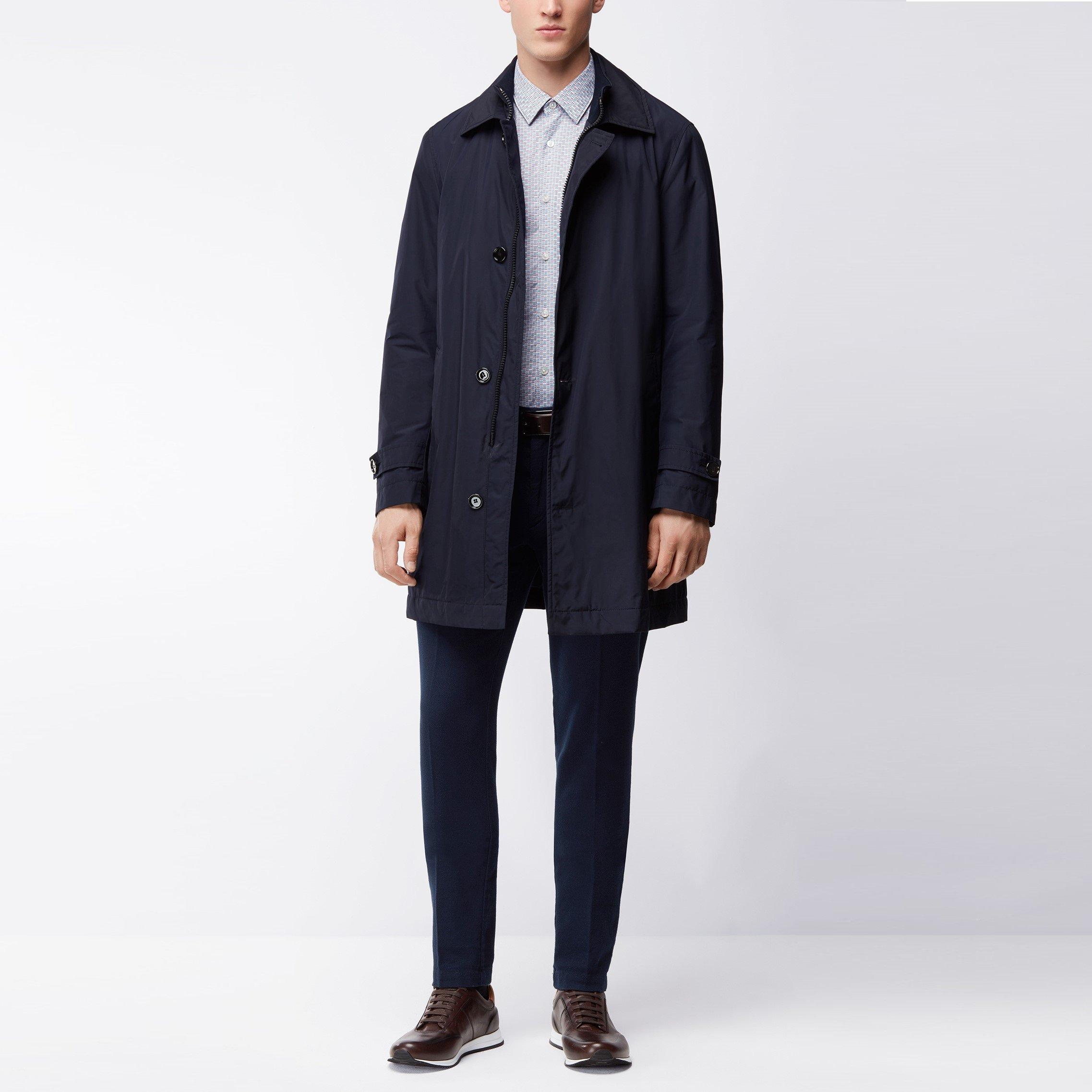 Dark Brown - Boss - Carmello 10163489 01 Leather Belt Mens - 4