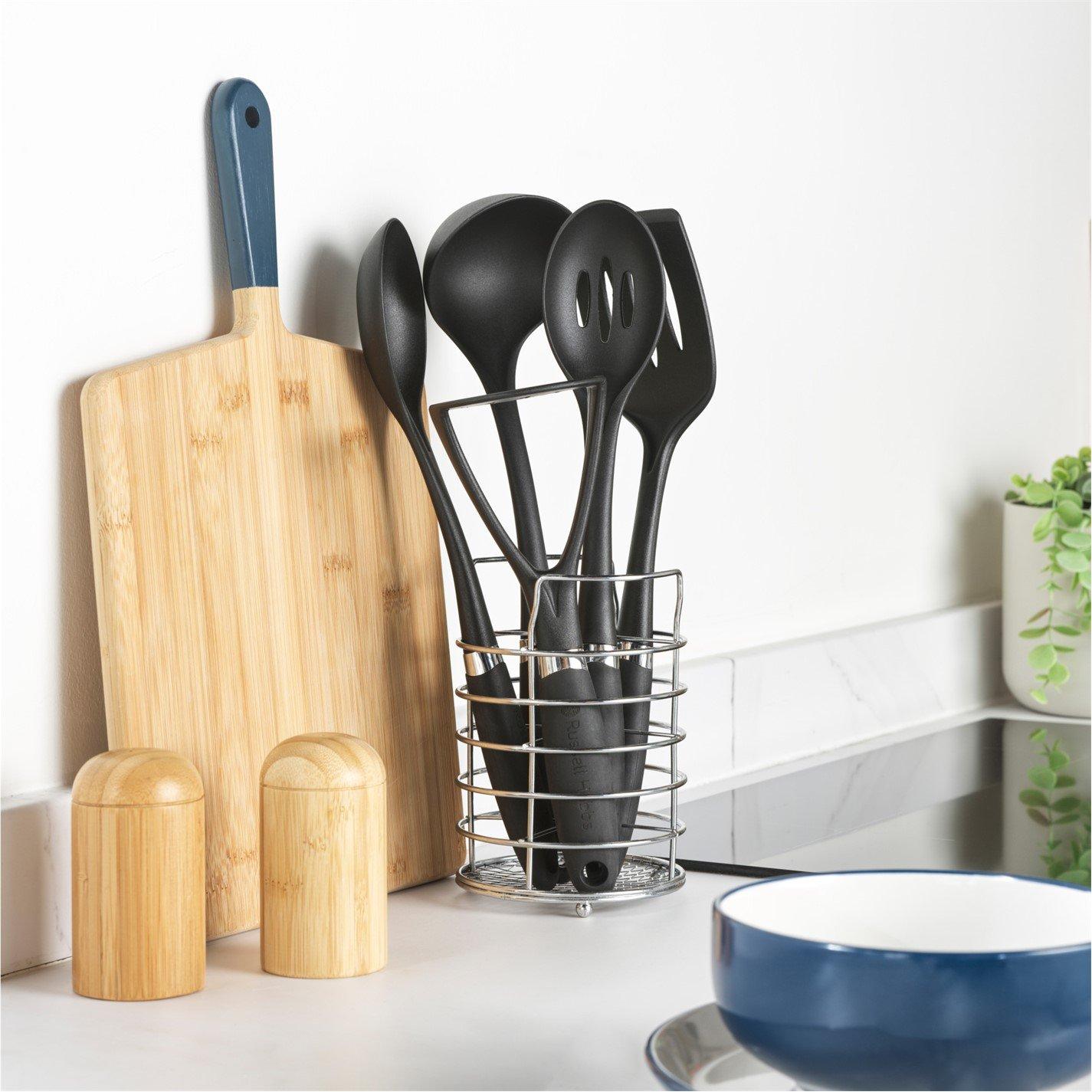 Black - Russell Hobbs - 5pc Utensil Set - 2