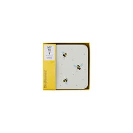 Price and Kensington of 4 Sweet Bee Coasters