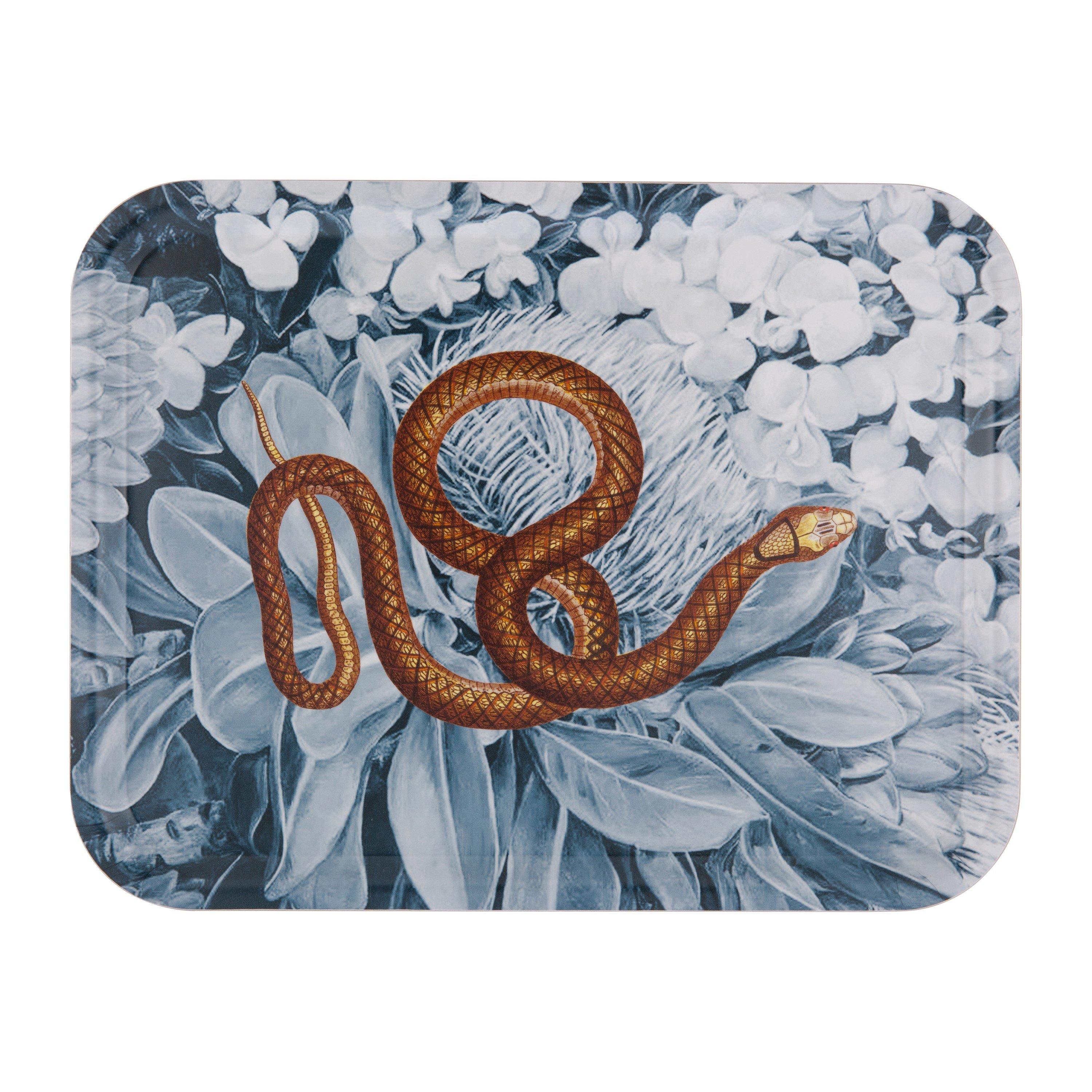 Blue - Les Ottomans - Snake Tray - 2