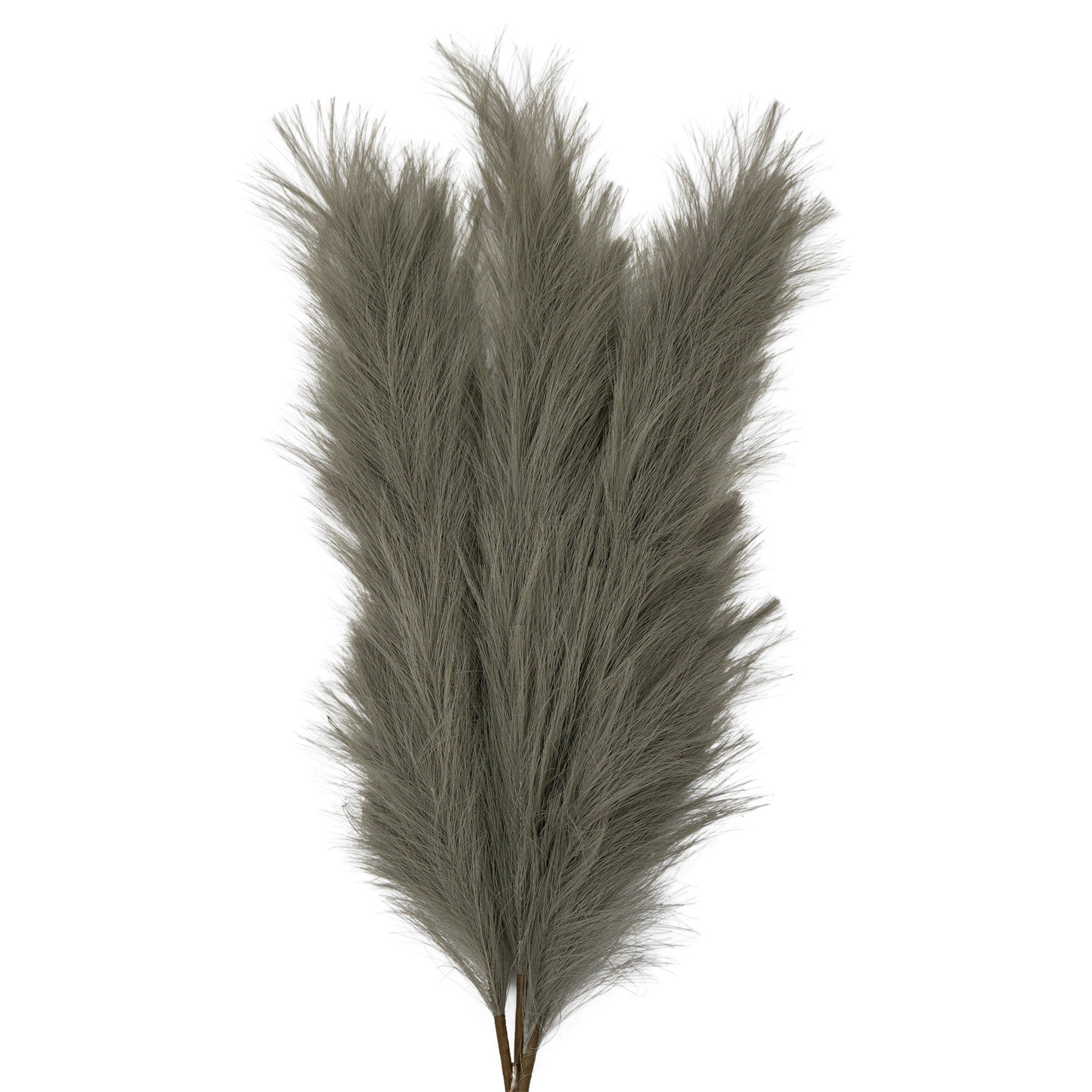 Green - Gallery - Stem 3-Pack Artificial Flowers - 7