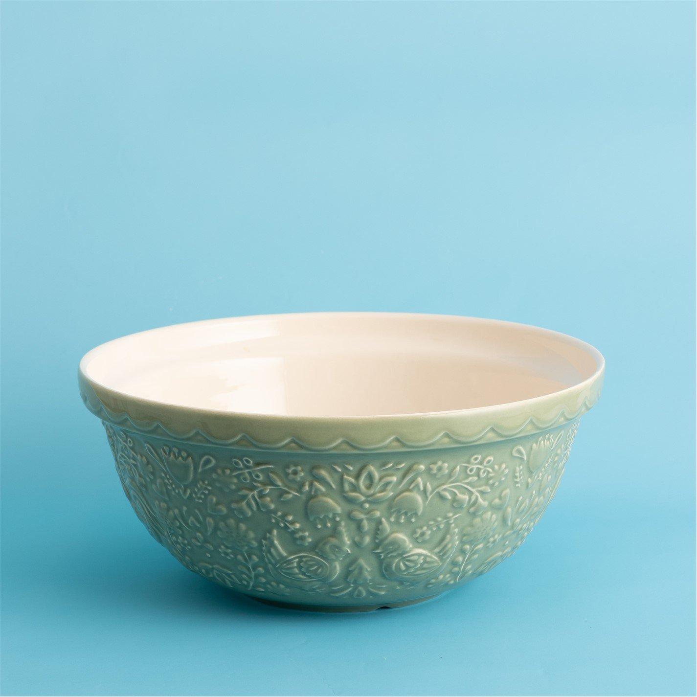Green - Mason Cash - Home To Roost Mixing Bowl 29cm - 2