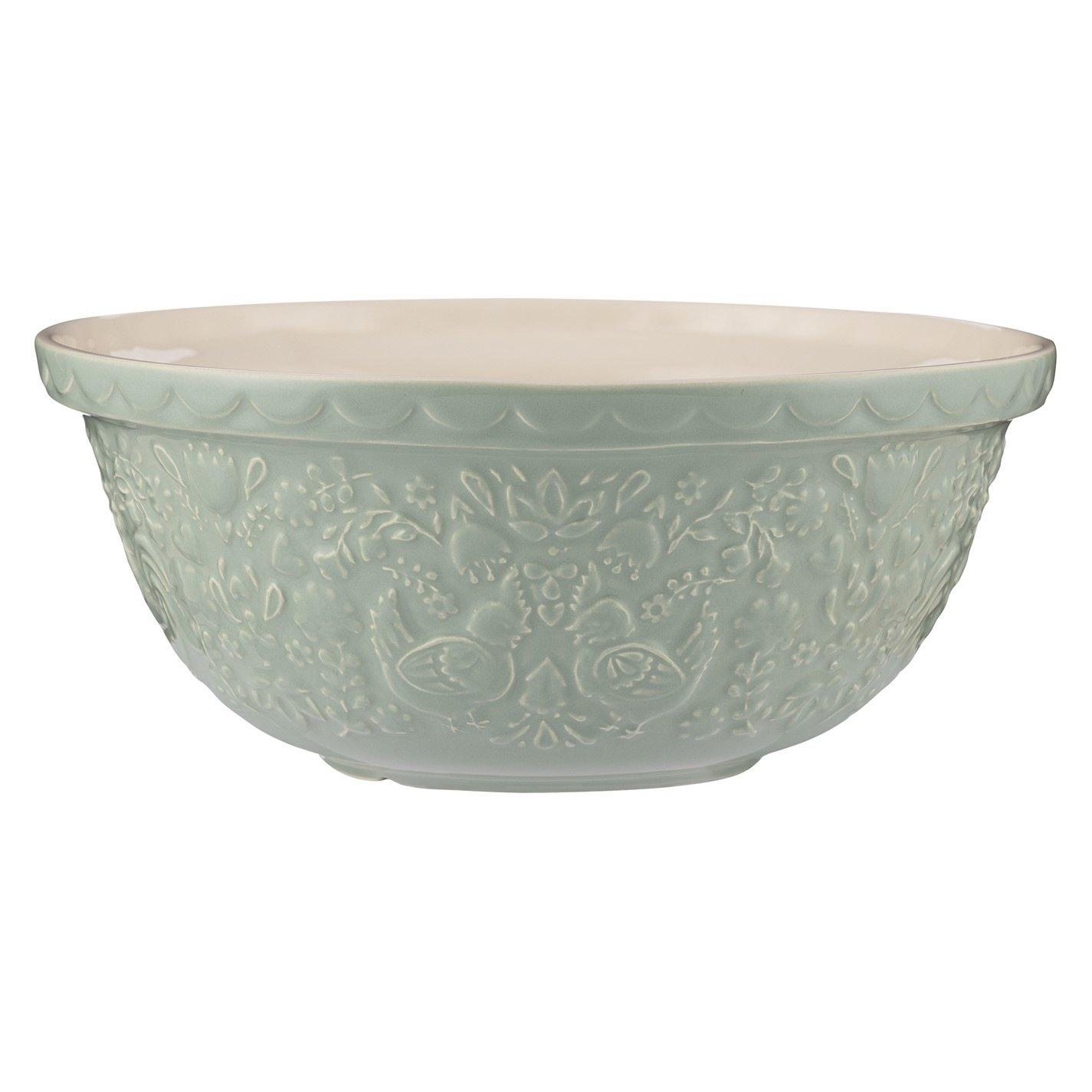 Green - Mason Cash - Home To Roost Mixing Bowl 29cm - 3