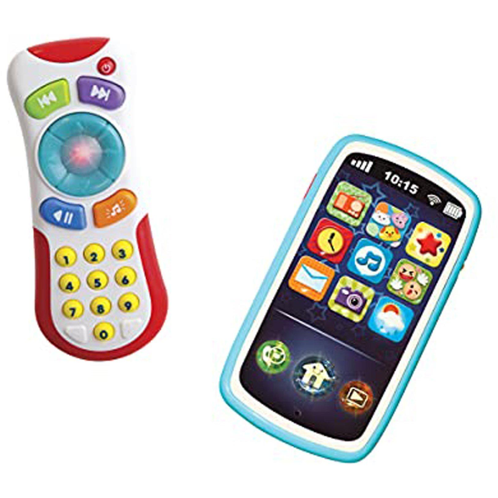 Winfun  Newborn Light N Sound Remote Control & Fun Sound Smart Phone Twin Pack - 